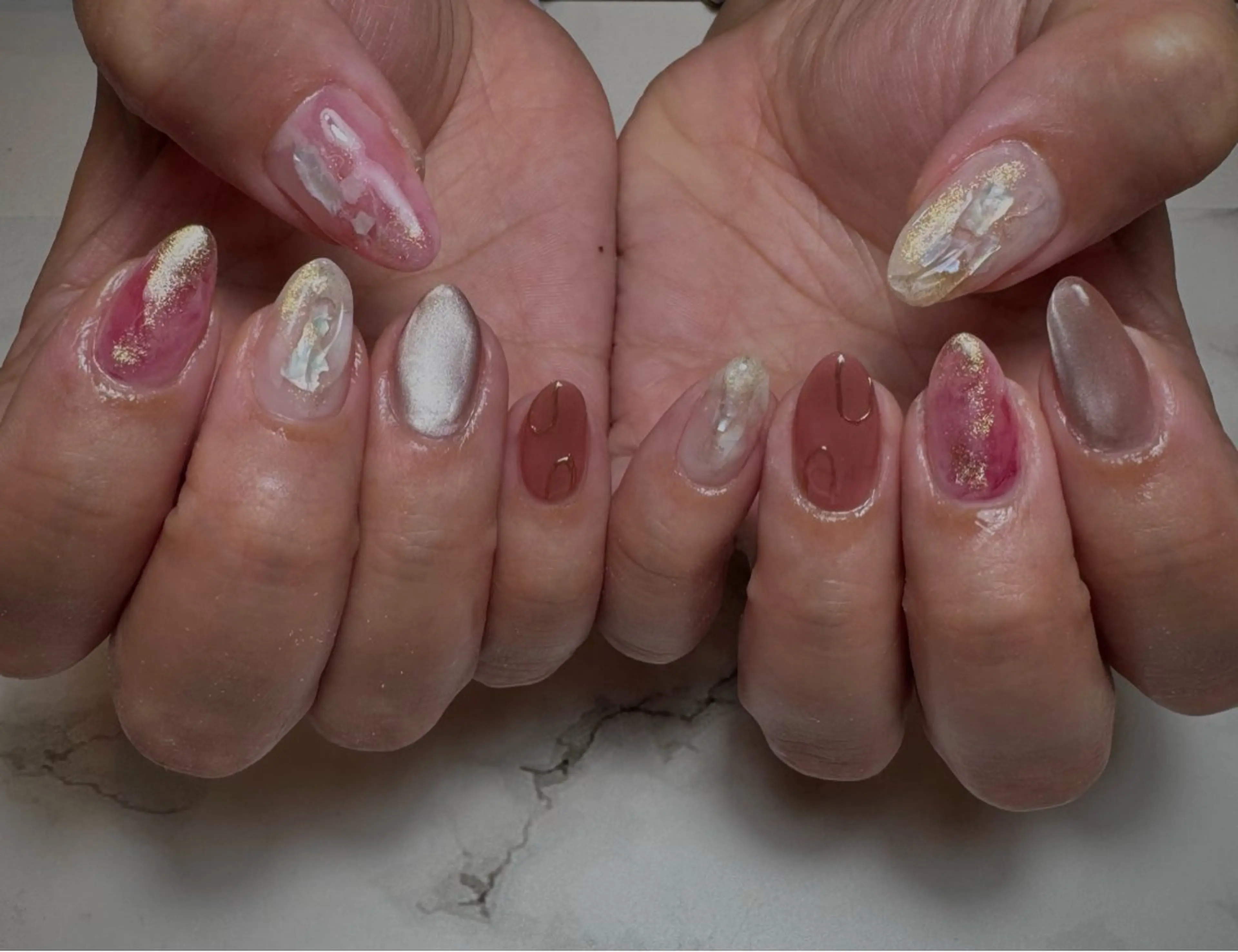 ネイル ニュアンスネイル kerekere💅 mikuのネイルデザイン