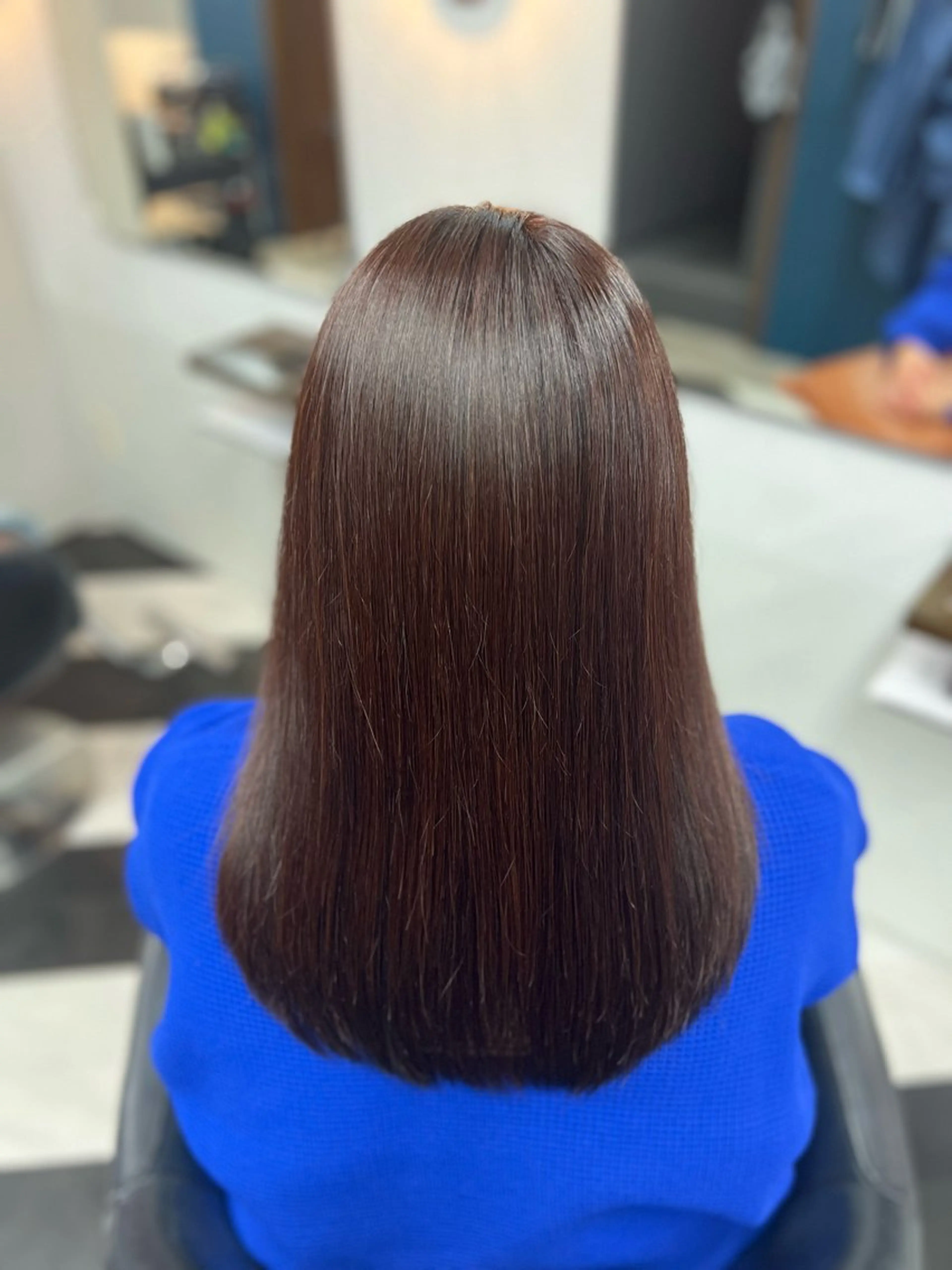 セミロング ヘアカラー ヘッドスパ メンズカット大歓迎 🫧HONOKA🪽のヘアスタイル