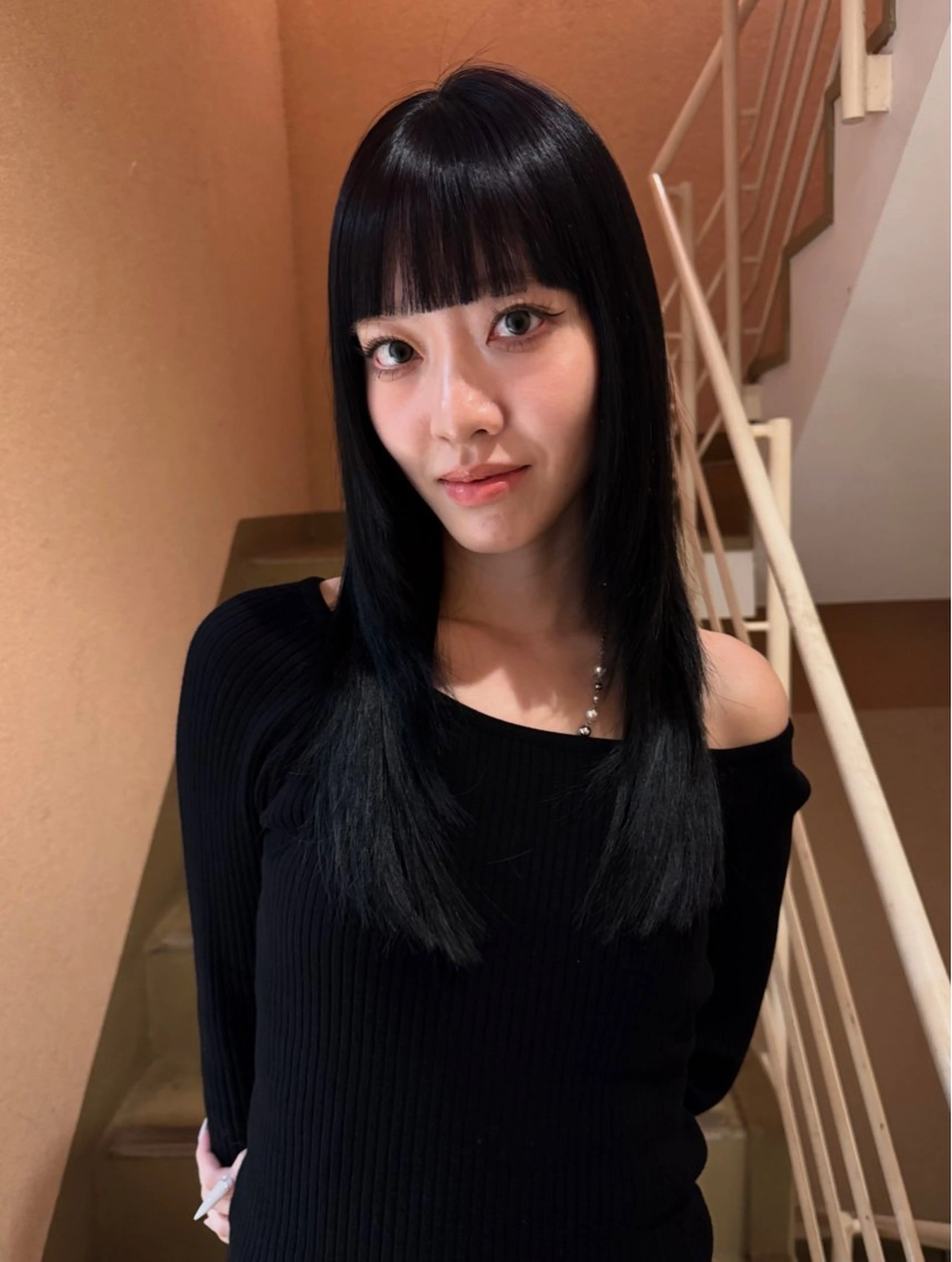 ロング 𝑲𝑨𝑯𝑶 艶カラー／盛れヘア♡のヘアスタイル
