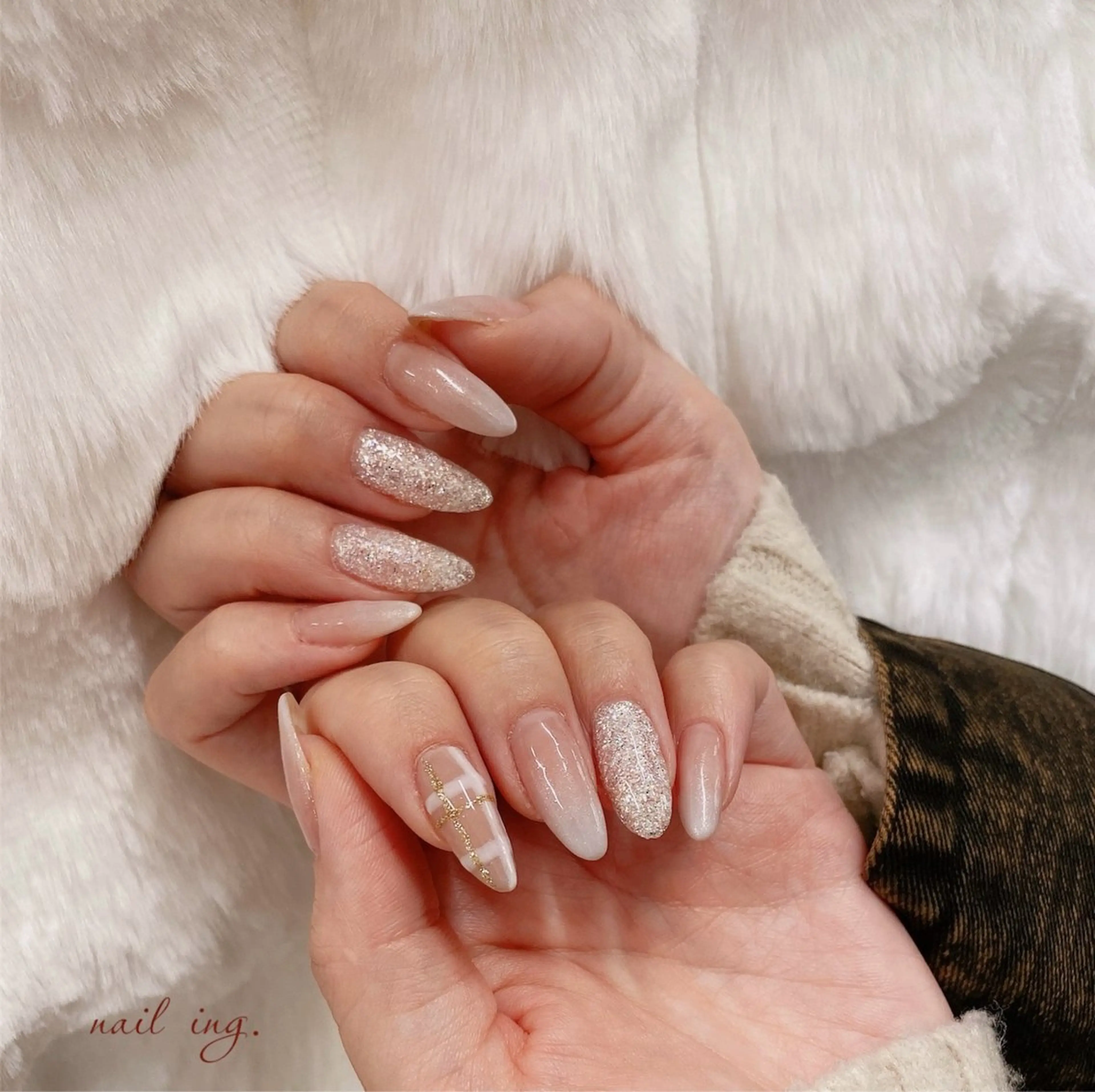 ネイル アートネイル シンプルネイル ｉｎｇ .のネイルデザイン