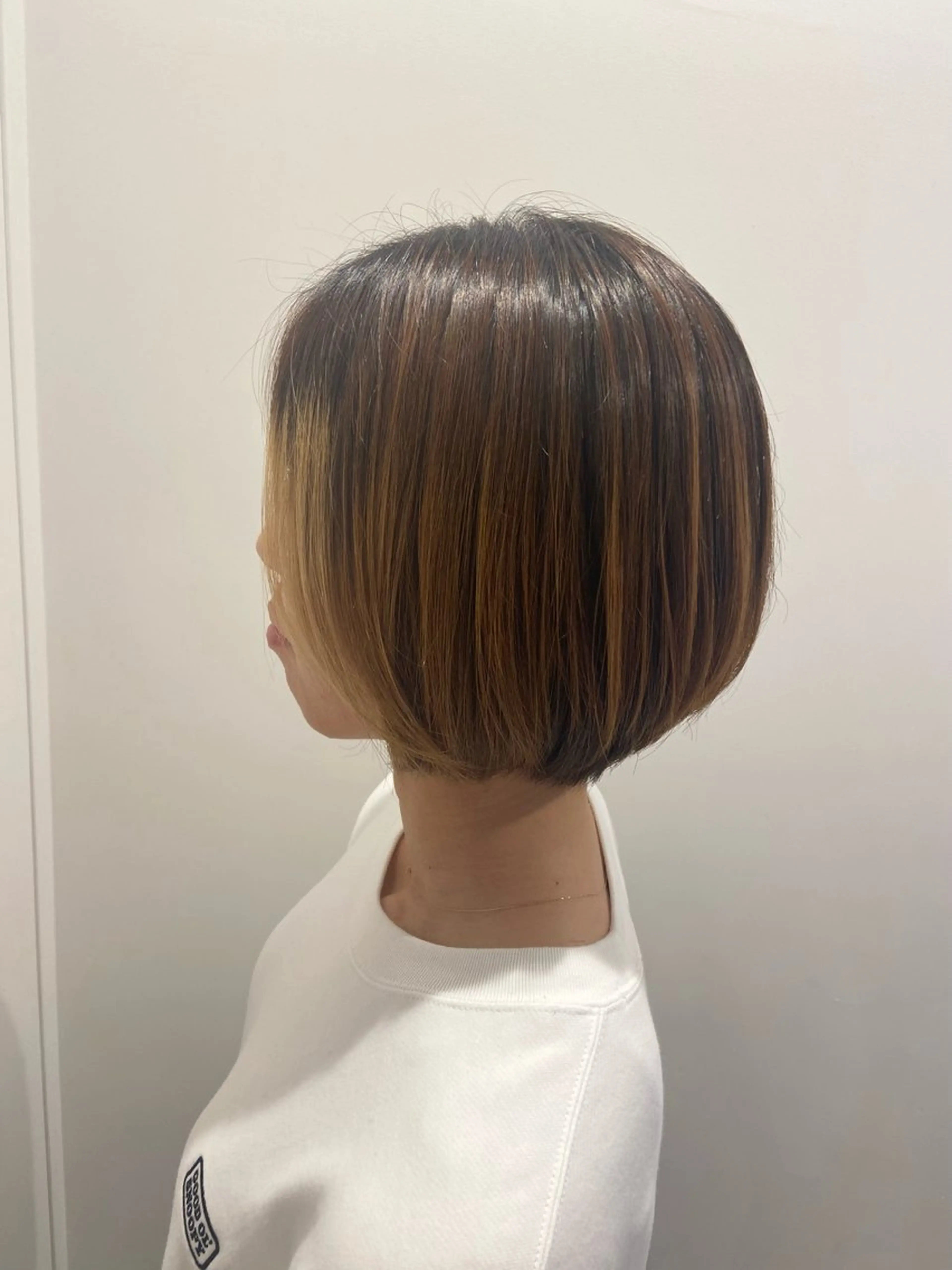 ショート ヤタガイ ミツエのヘアスタイル