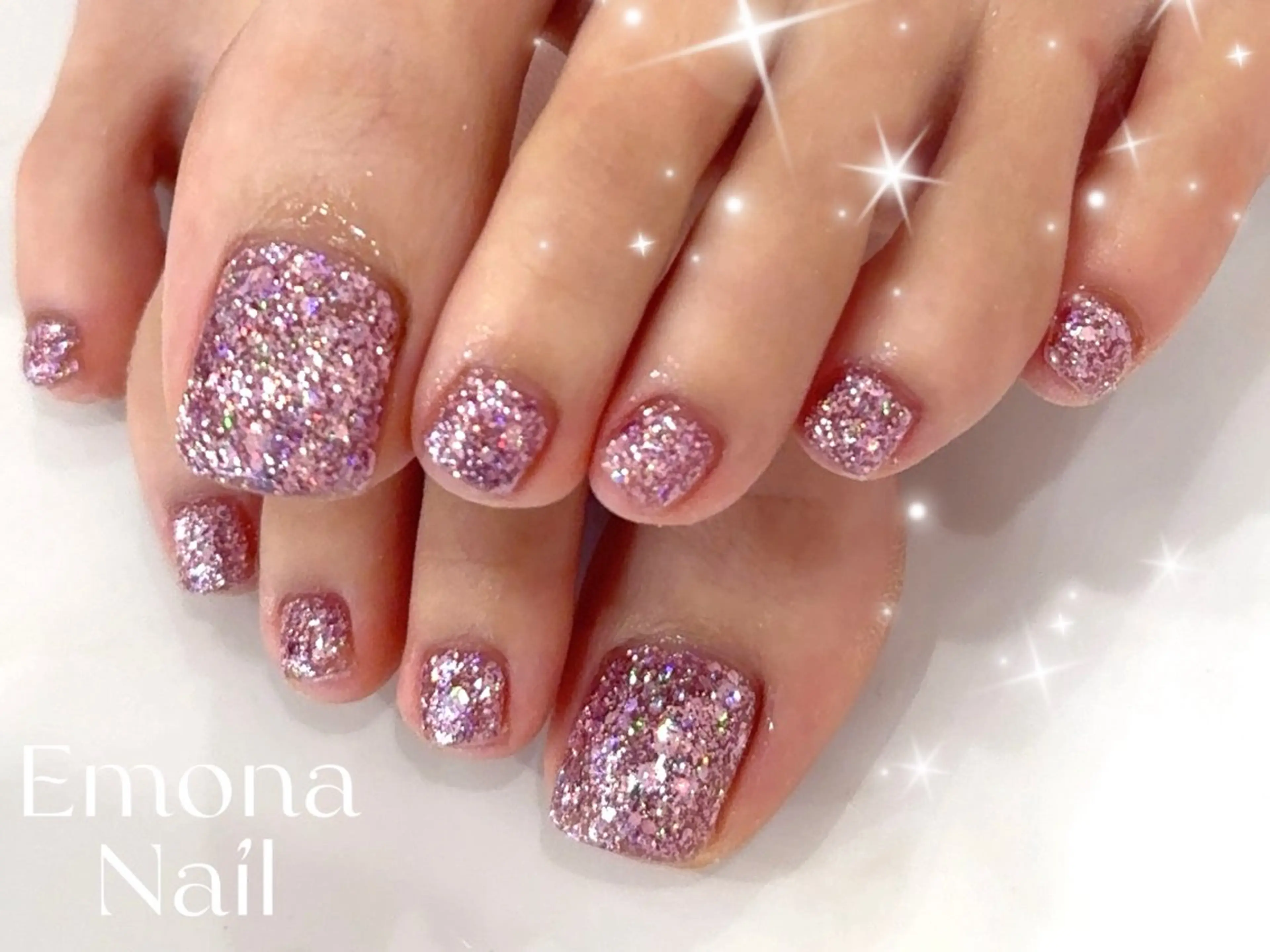 ネイル フットネイル Emona Nailのネイルデザイン
