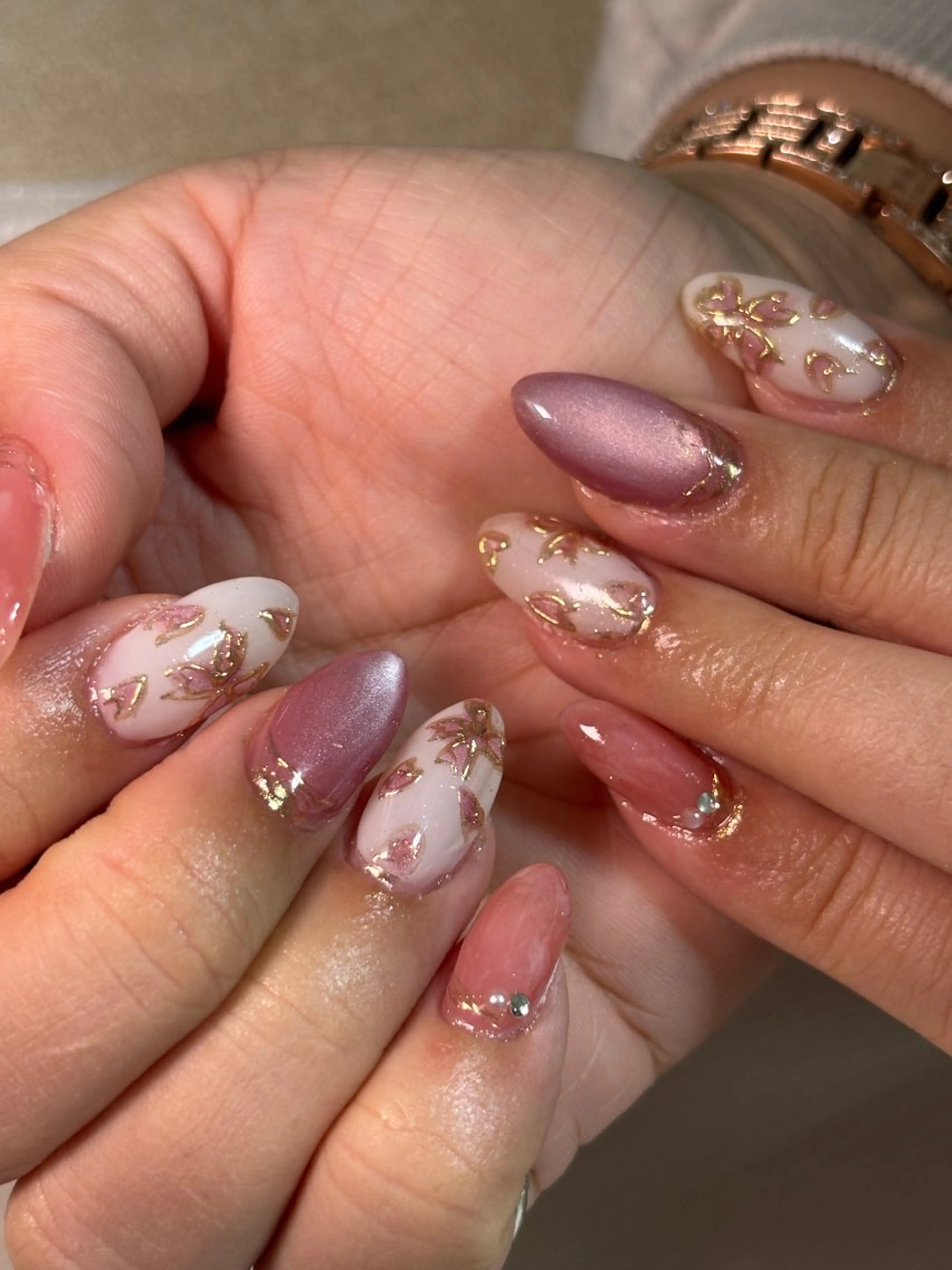 ネイル ハンドネイル ハンドケア Nail Salon Rayrenのネイルデザイン