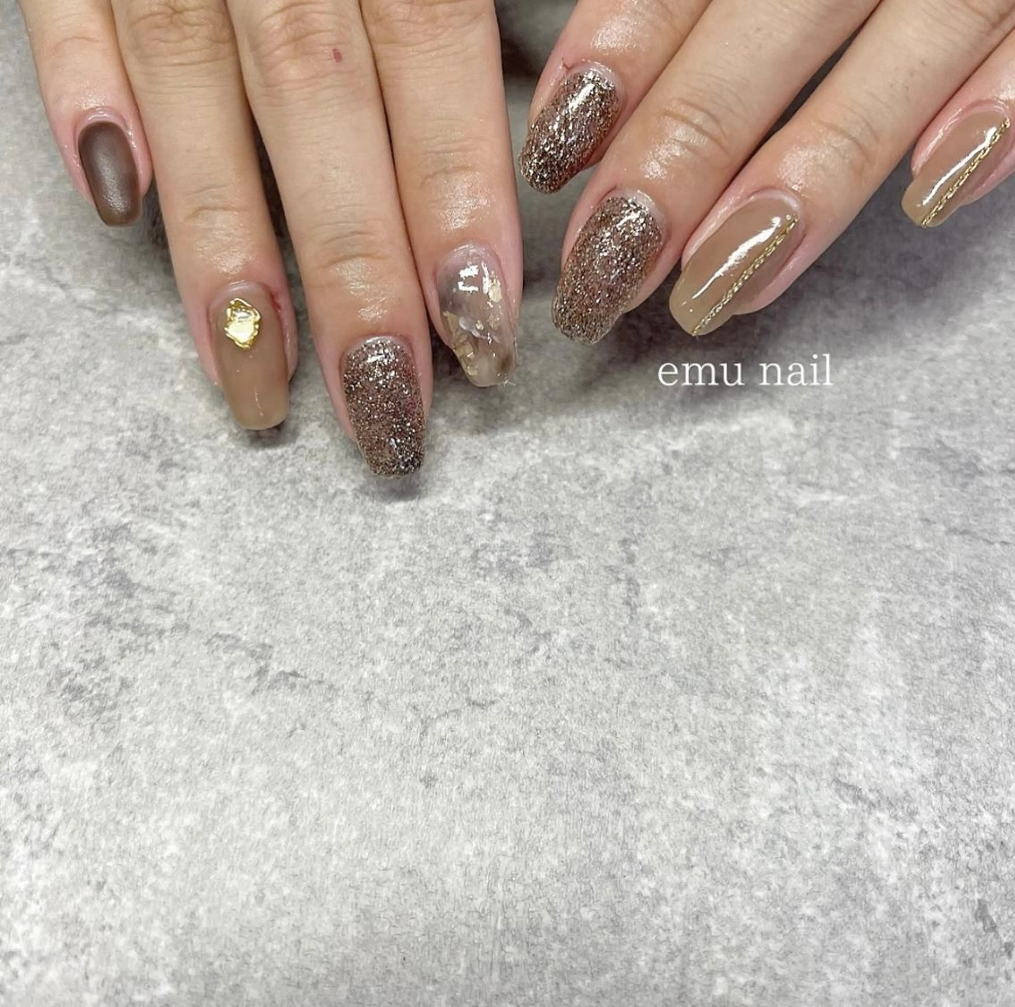 ネイル 春ネイル emu nailのネイルデザイン