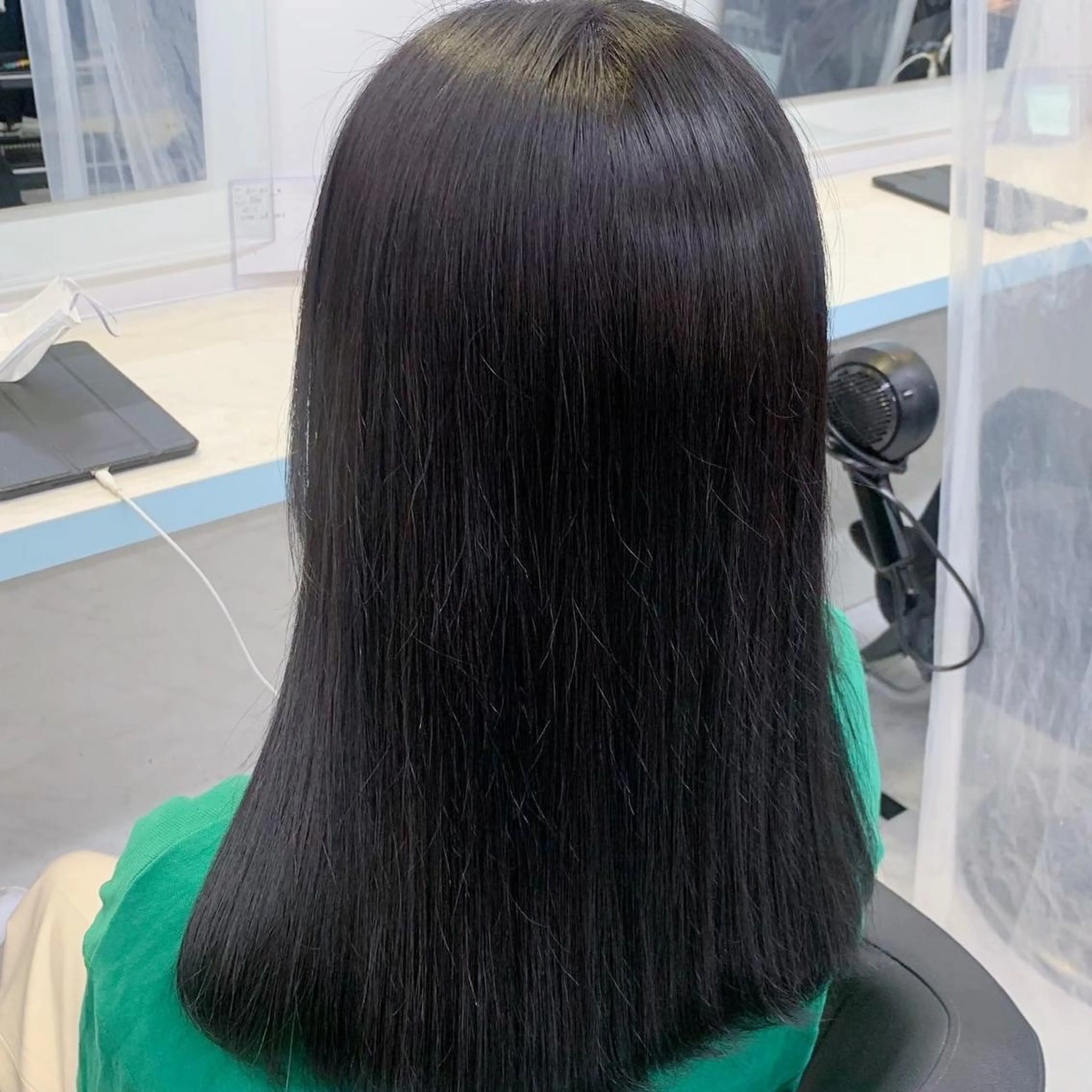 ロング カラー ヘアカラー トリートメント 🤍大人っぽ韓国暗髪 🤍Asuka🤍のヘアスタイル