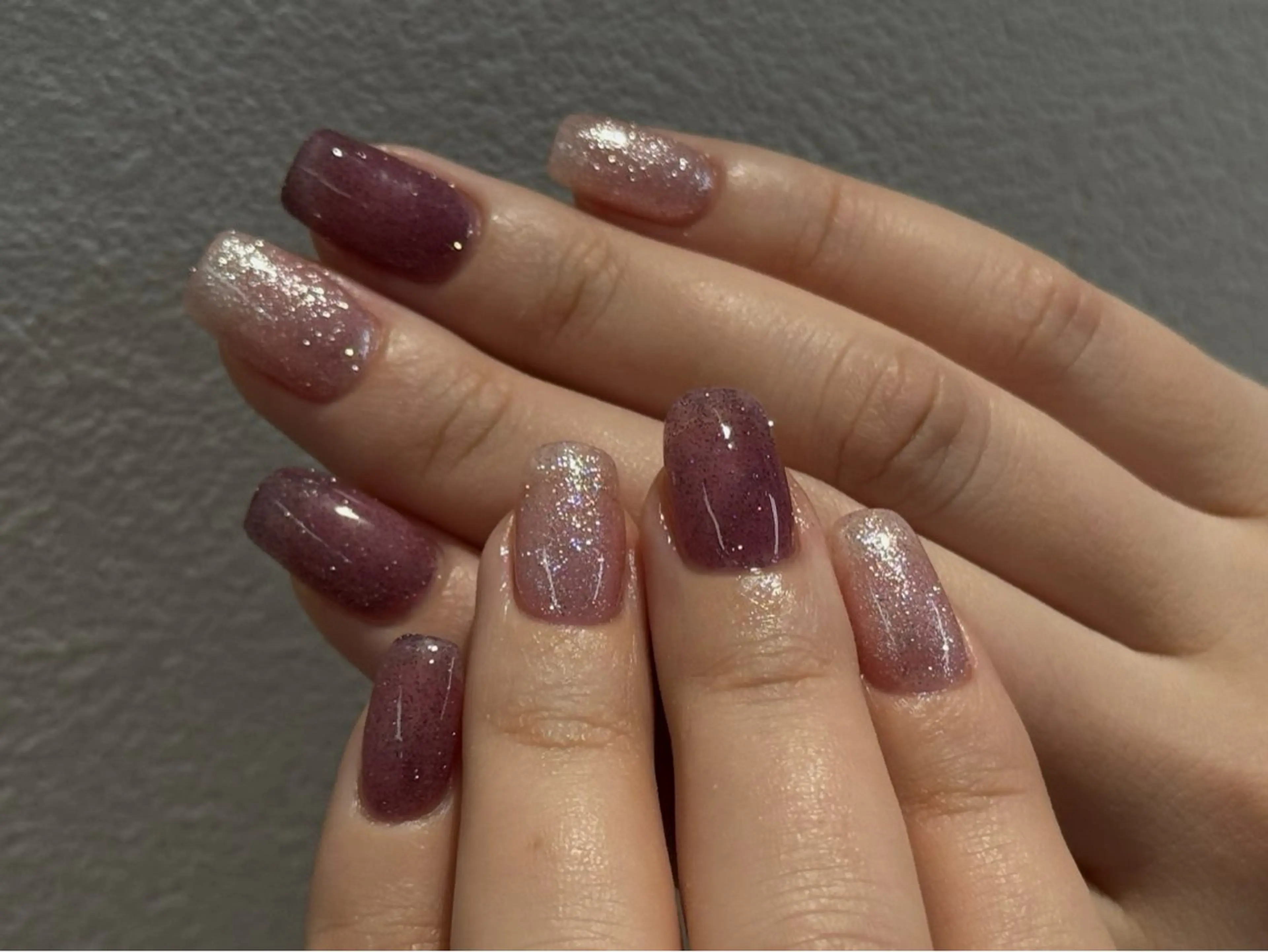 ネイル チークネイル フレンチネイル 韓国ネイル マグネットネイル 持ち込み ハンドネイル Hi nail🎀 池袋kozueのネイルデザイン