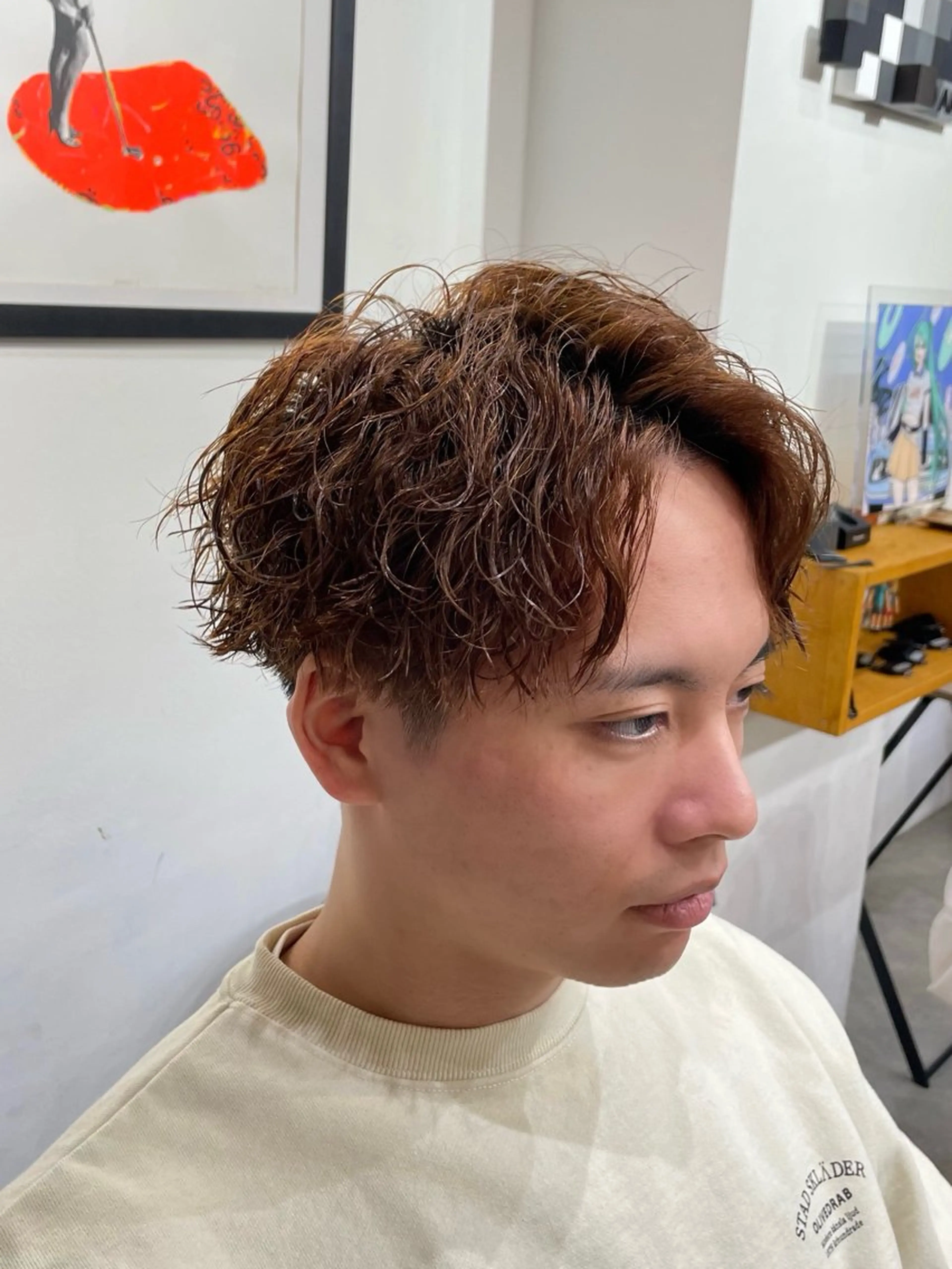 ショート パーマ メンズ ユ カの眉毛・アイブロウイメージ