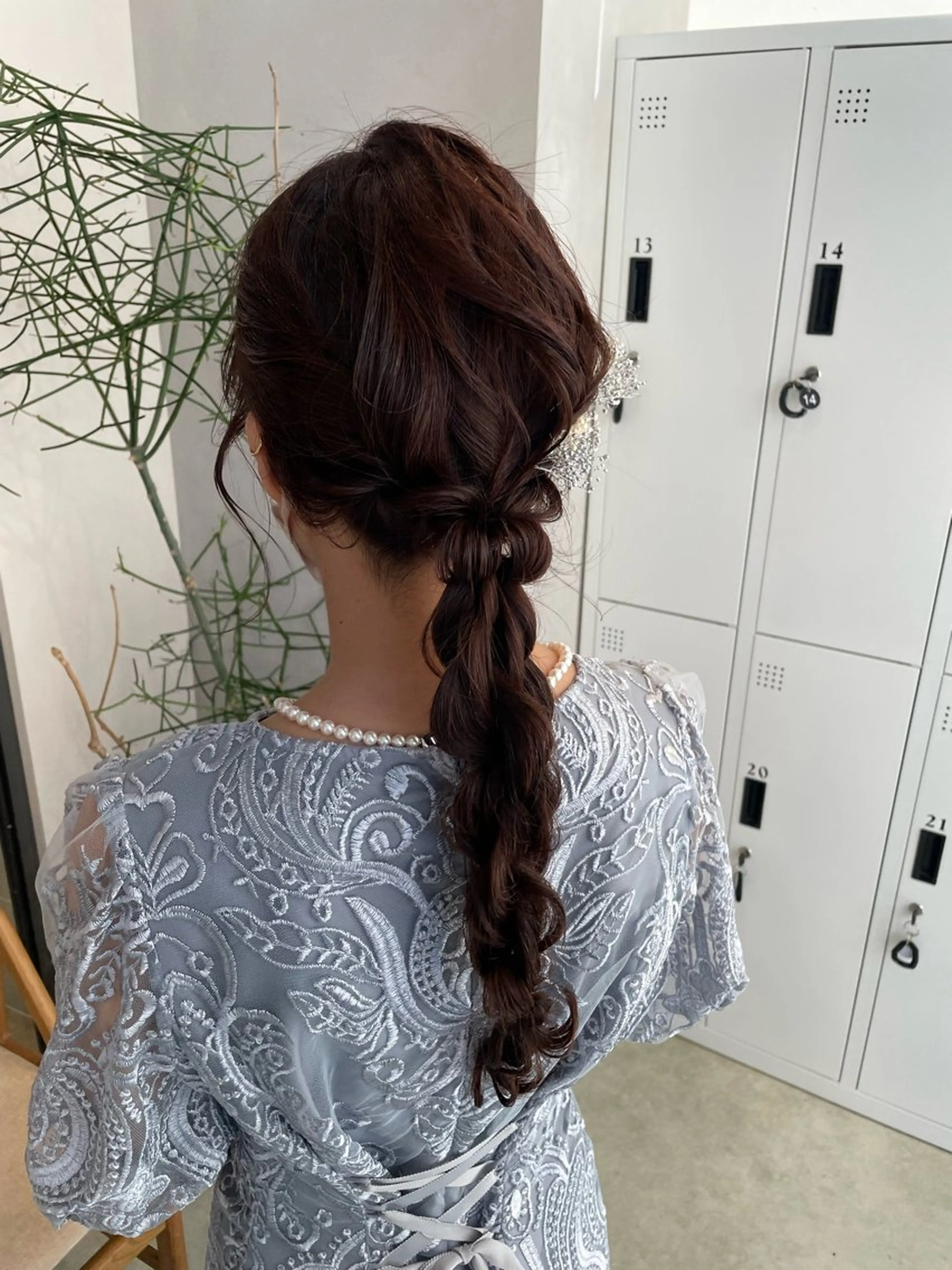 ヘアアレンジ 透明感カラー✨艶髪 制作🌱山根あゆみのヘアスタイル