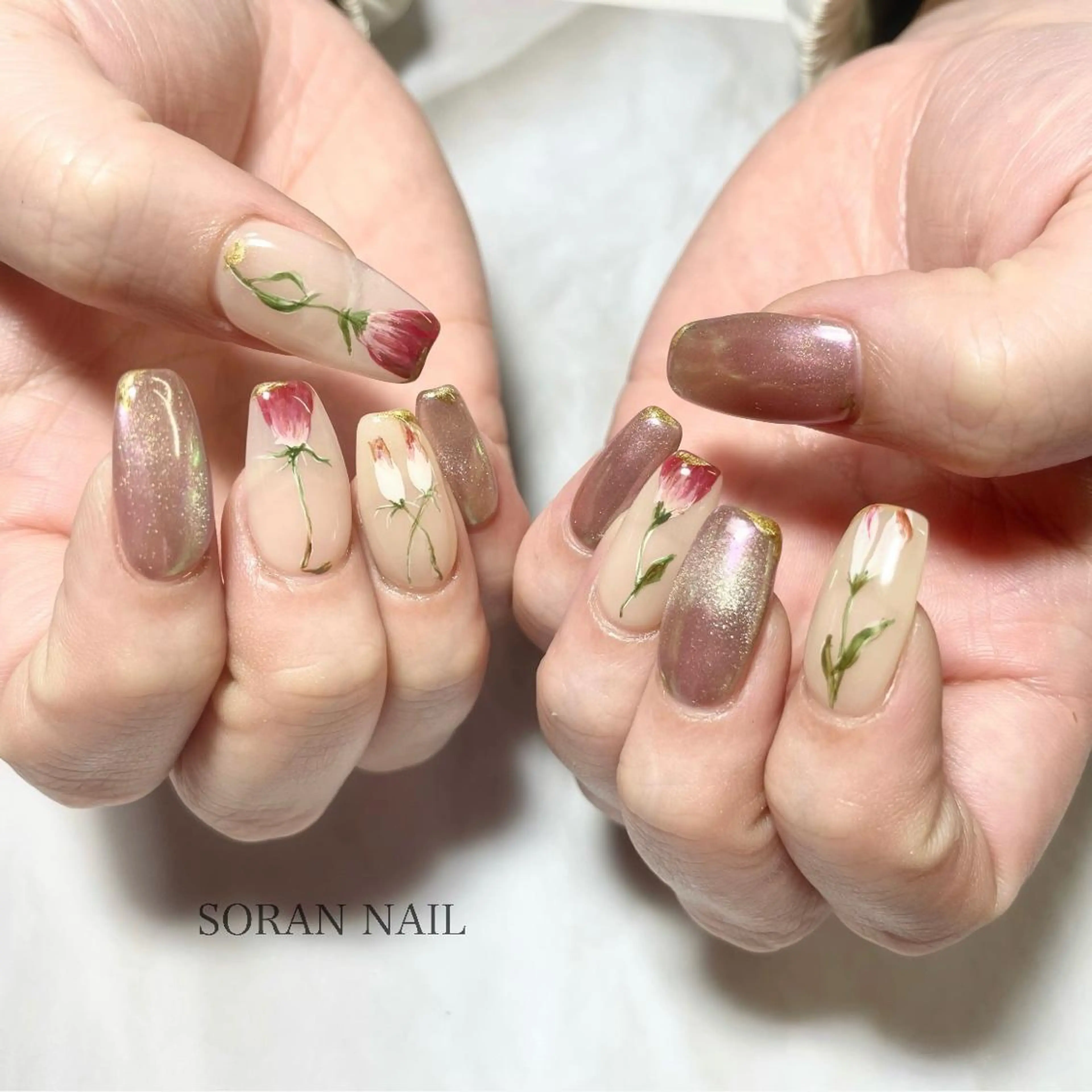 ネイル ハンドネイル soran nailのネイルデザイン