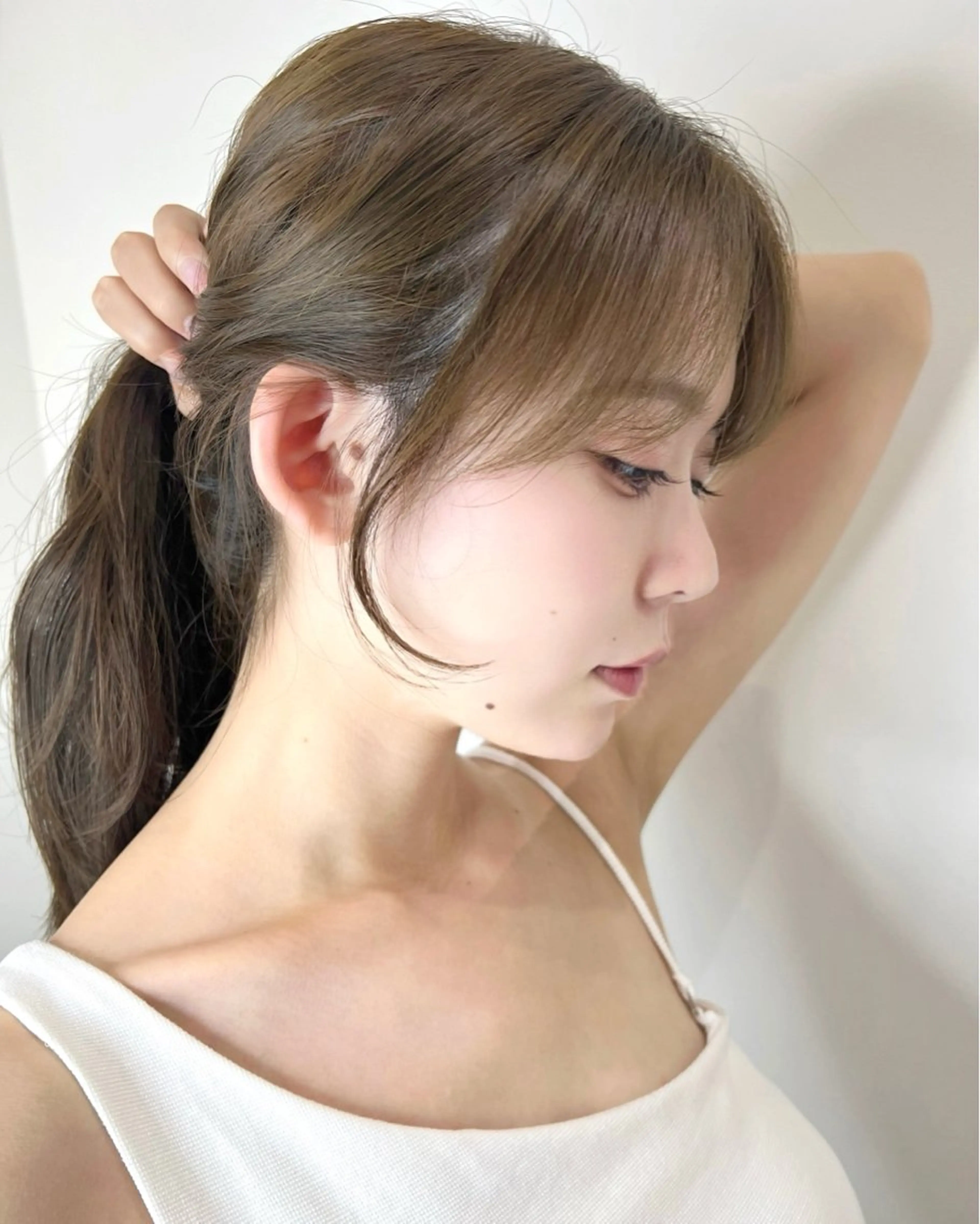 セミロング カラー 顔周りカット カット 縮毛矯正 顔まわり職人🇰🇷 韓国ヘア/KAITOのヘアスタイル