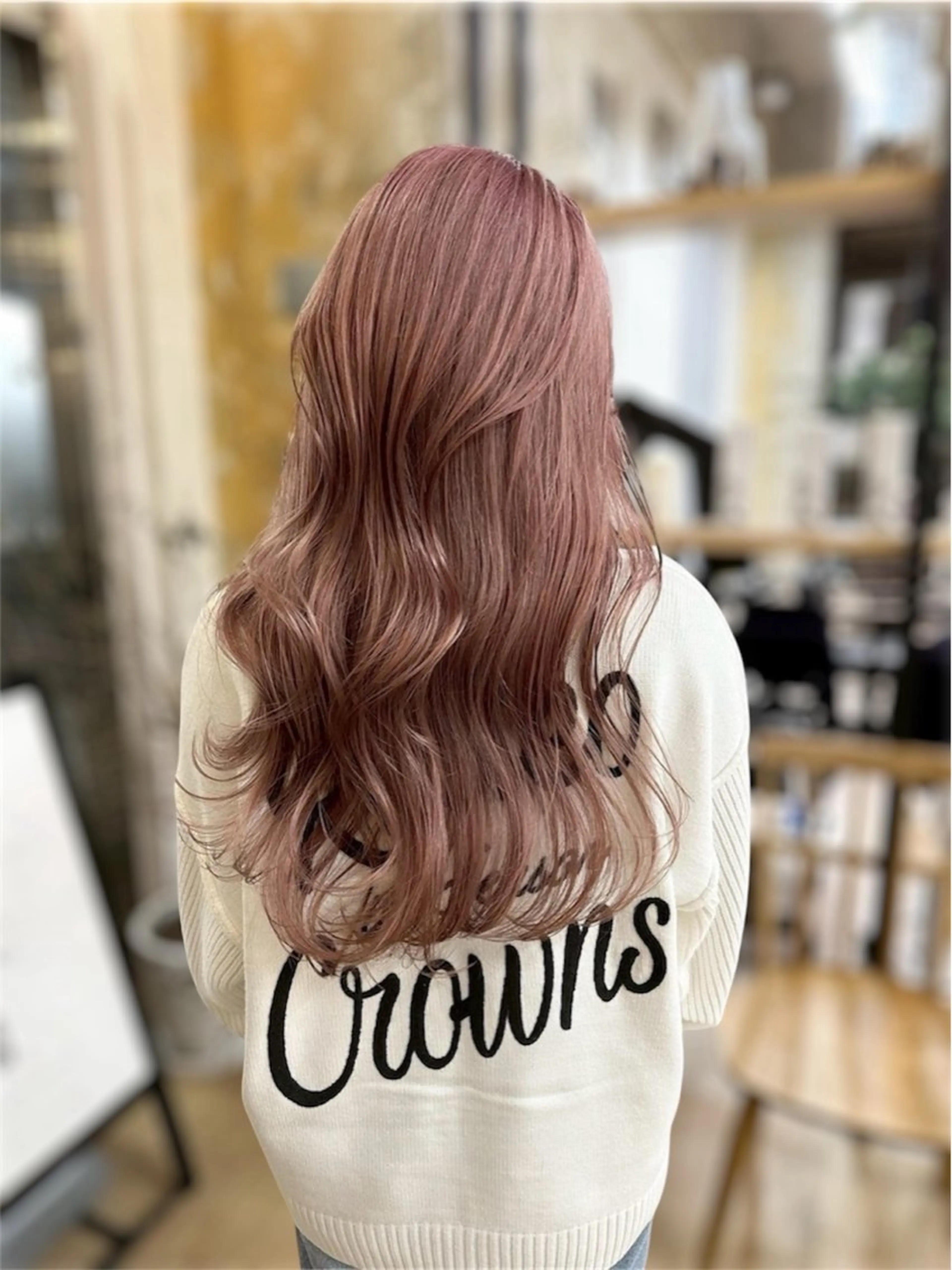 ロング ヘアカラー レイヤー⌇髪質改善 ⌇misato🩶のヘアスタイル