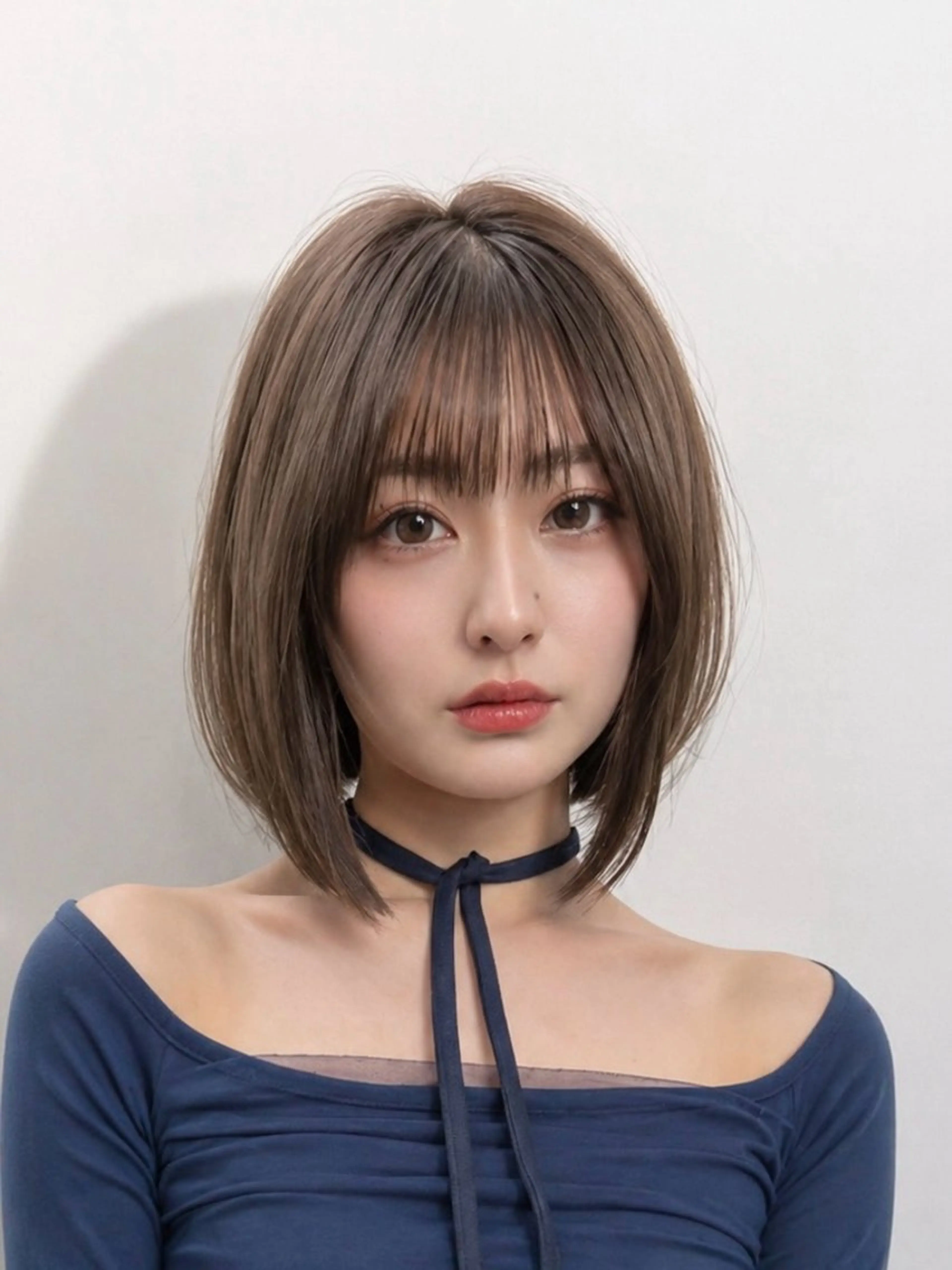 ショート カラー パーマ カット 縮毛矯正 KAKKY/ショート レイヤー/千種/池下のヘアスタイル