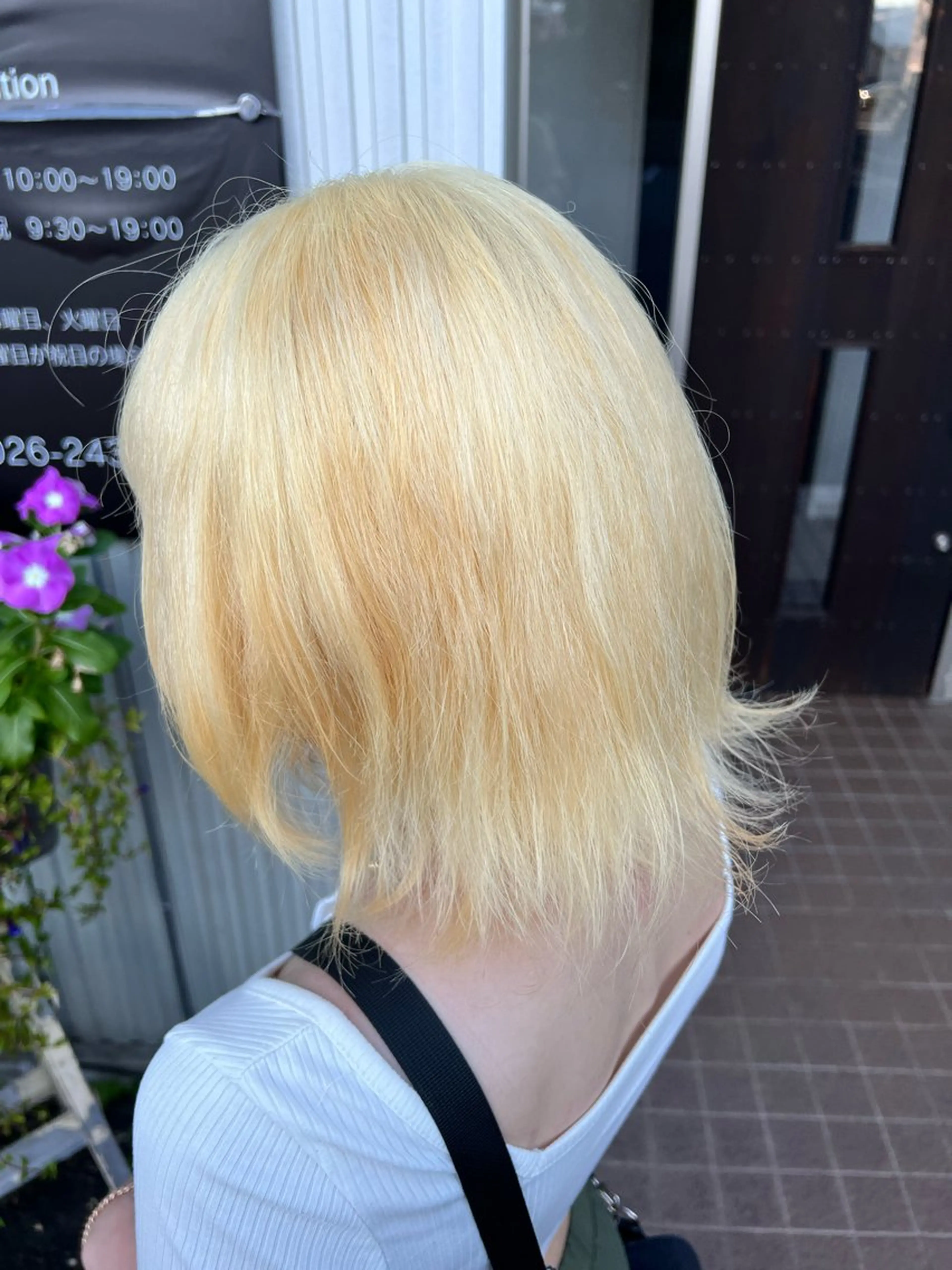 ミディアム MIKU ショートモデル募集のヘアスタイル