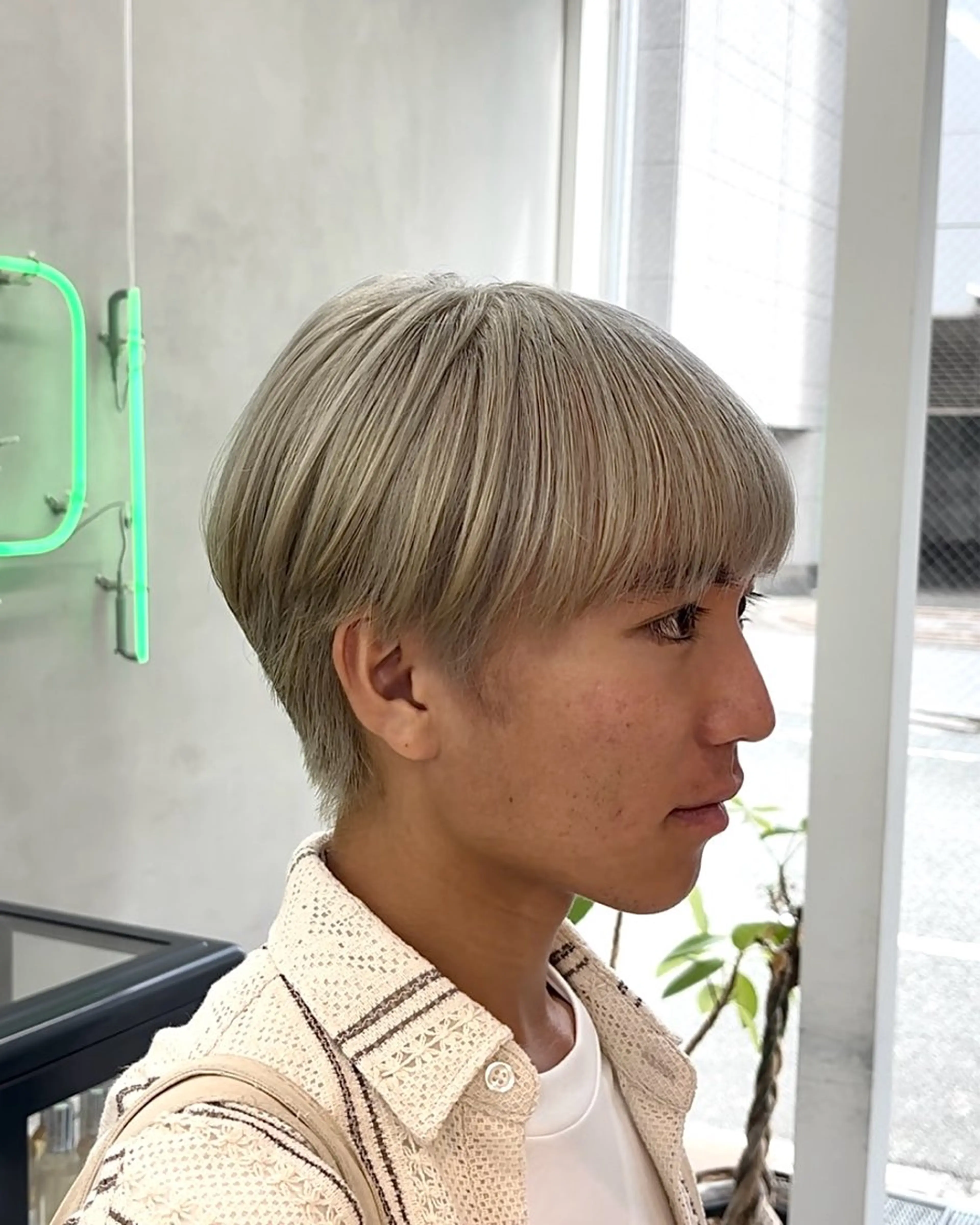 【学生さんの初ブリーチもお任せ！】メンズカット+Wカラー+トリートメント🪐✨の写真