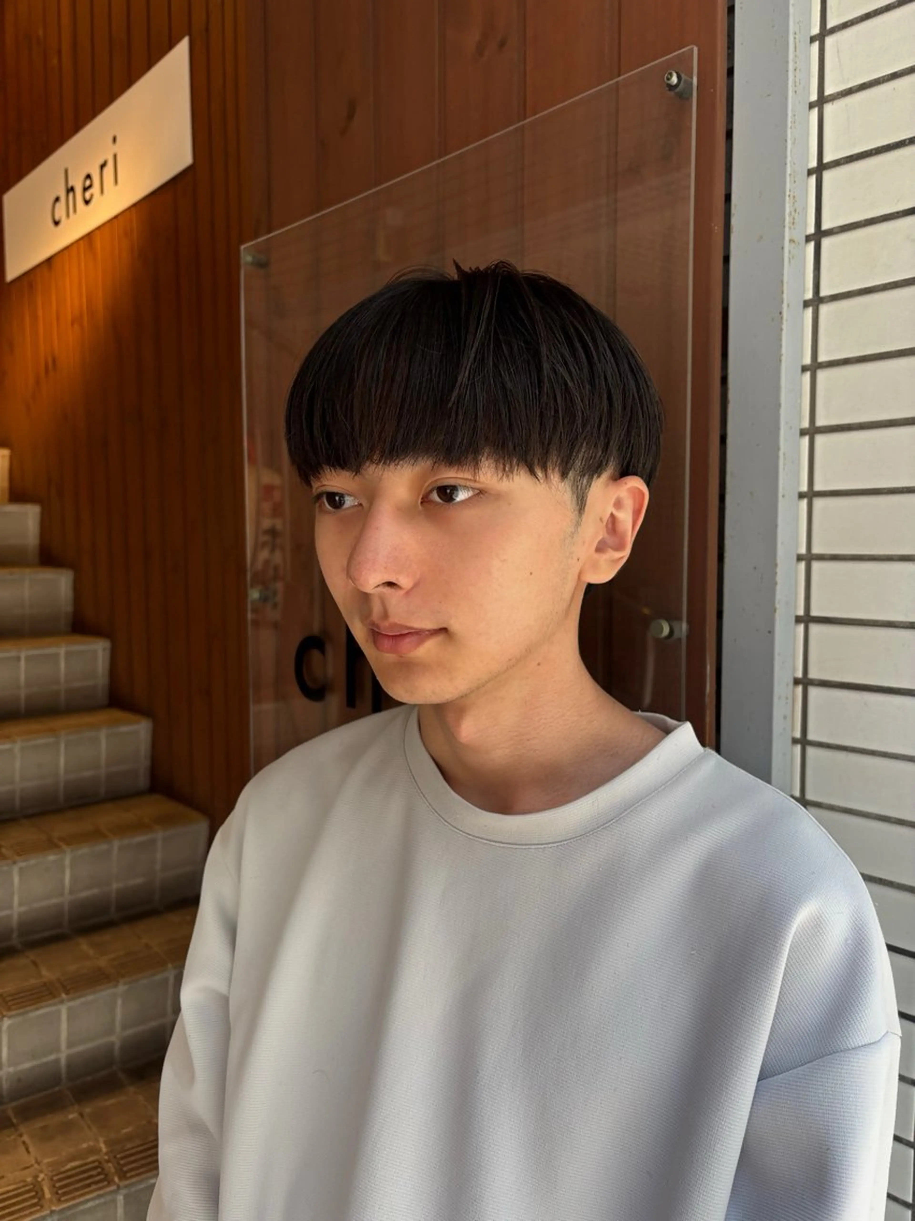 メンズ ボブ/メンズ/パーマ /Tamakiのヘアスタイル