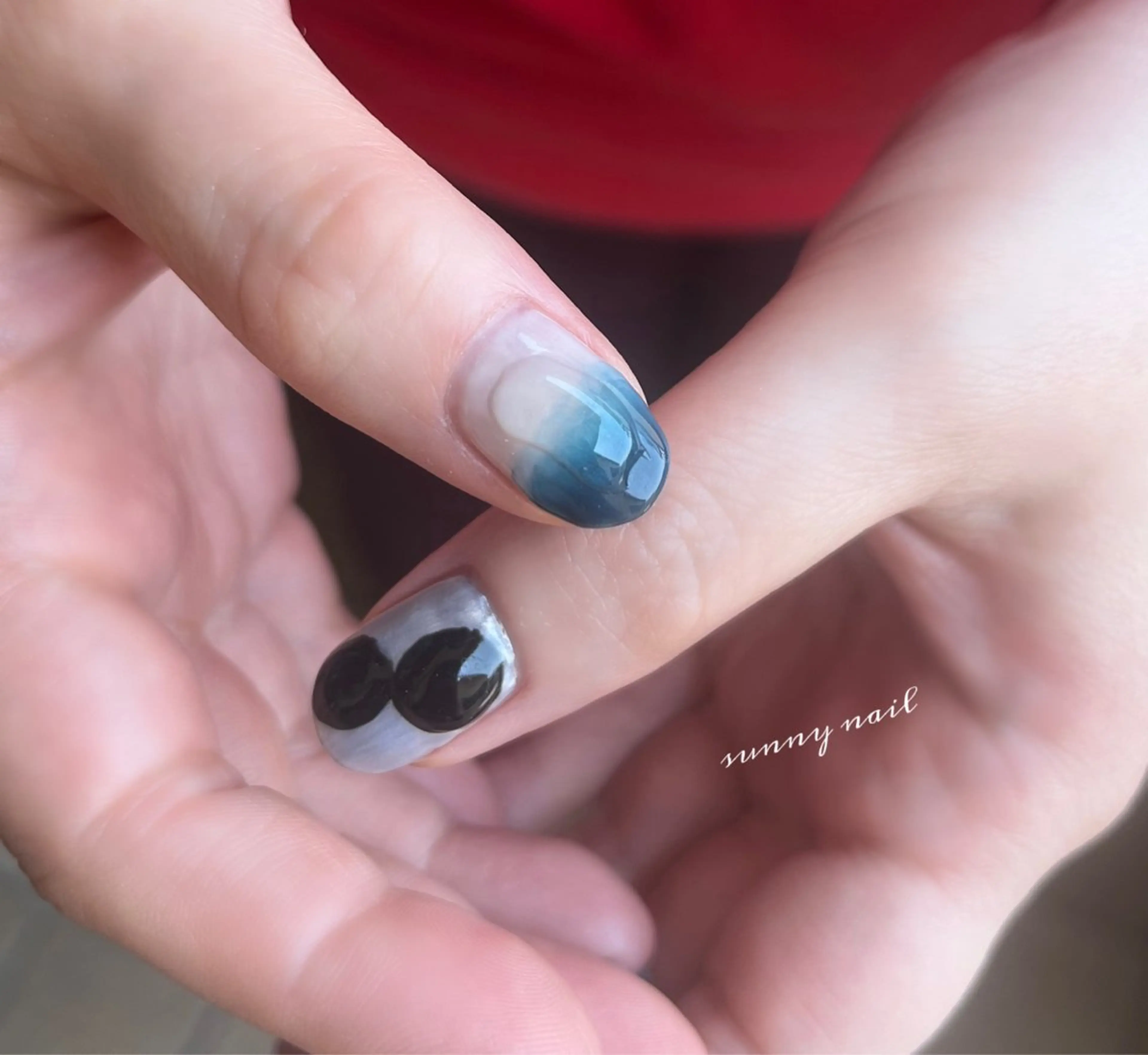 ネイル カジュアル ジェルネイル パラジェル sunny nailのネイルデザイン