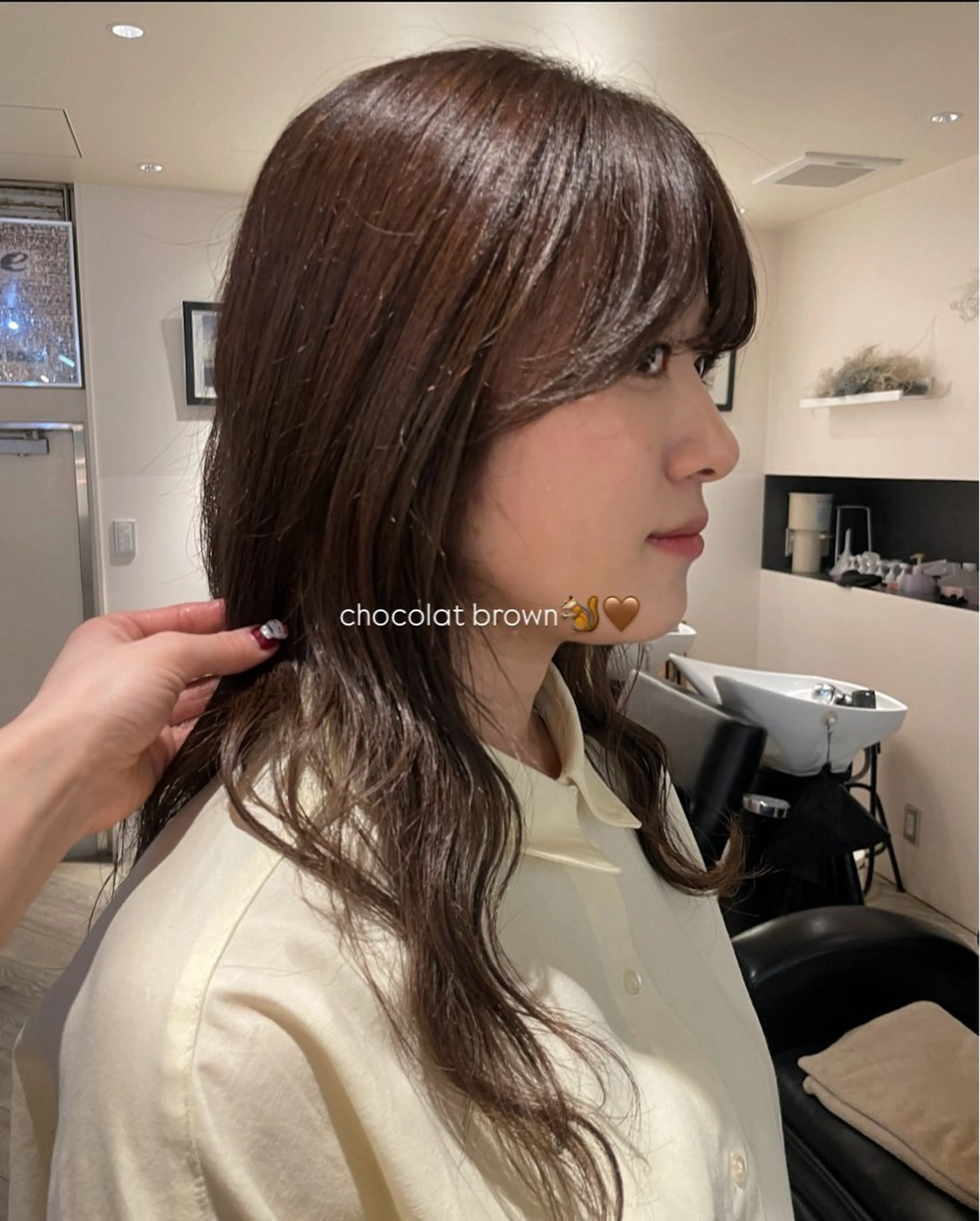 [気分を変えてイメチェン🫧🤍]カット+カラー+オージュア4ステップトリートメントの写真