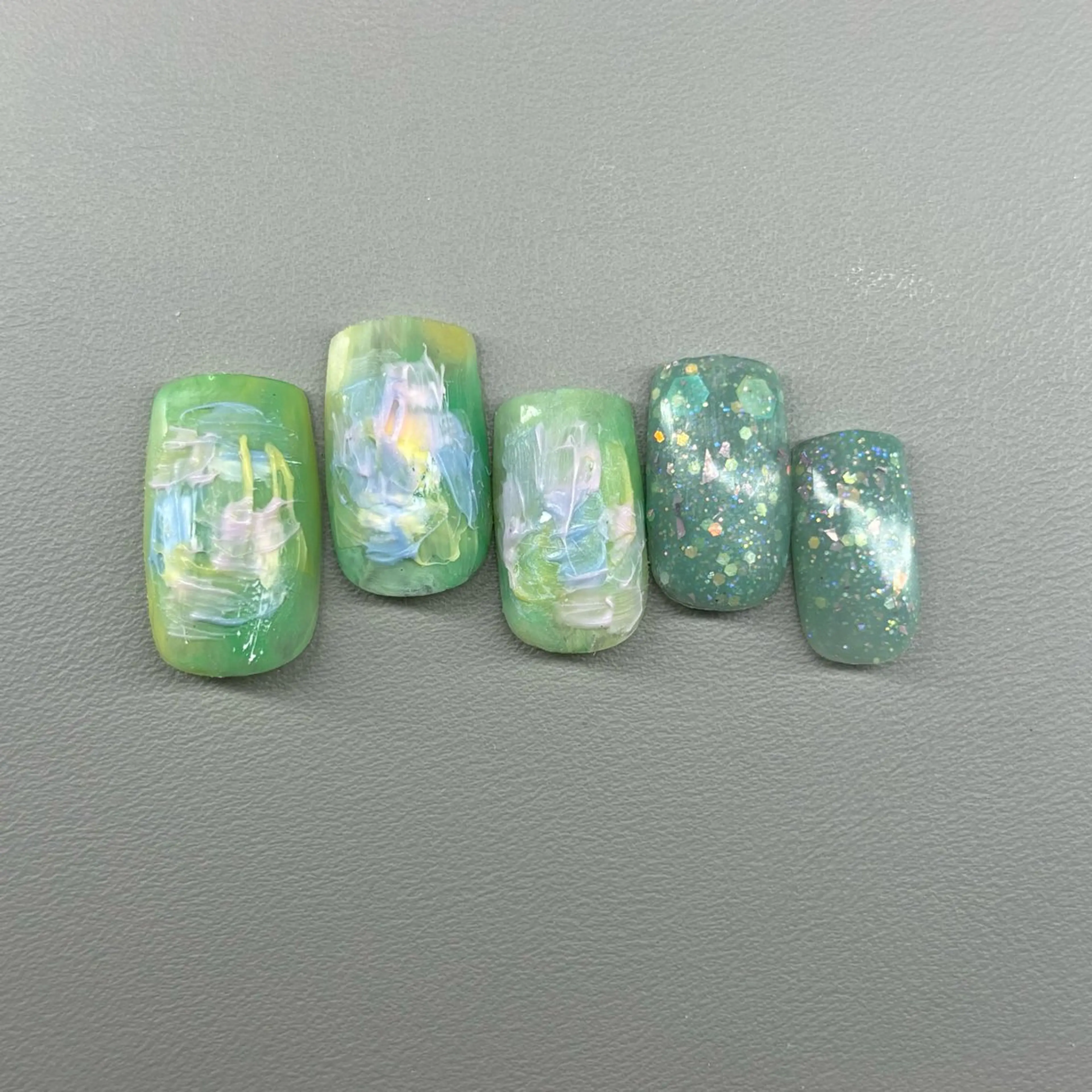 定額デザインコース(アートとワンカラーMIX)の写真