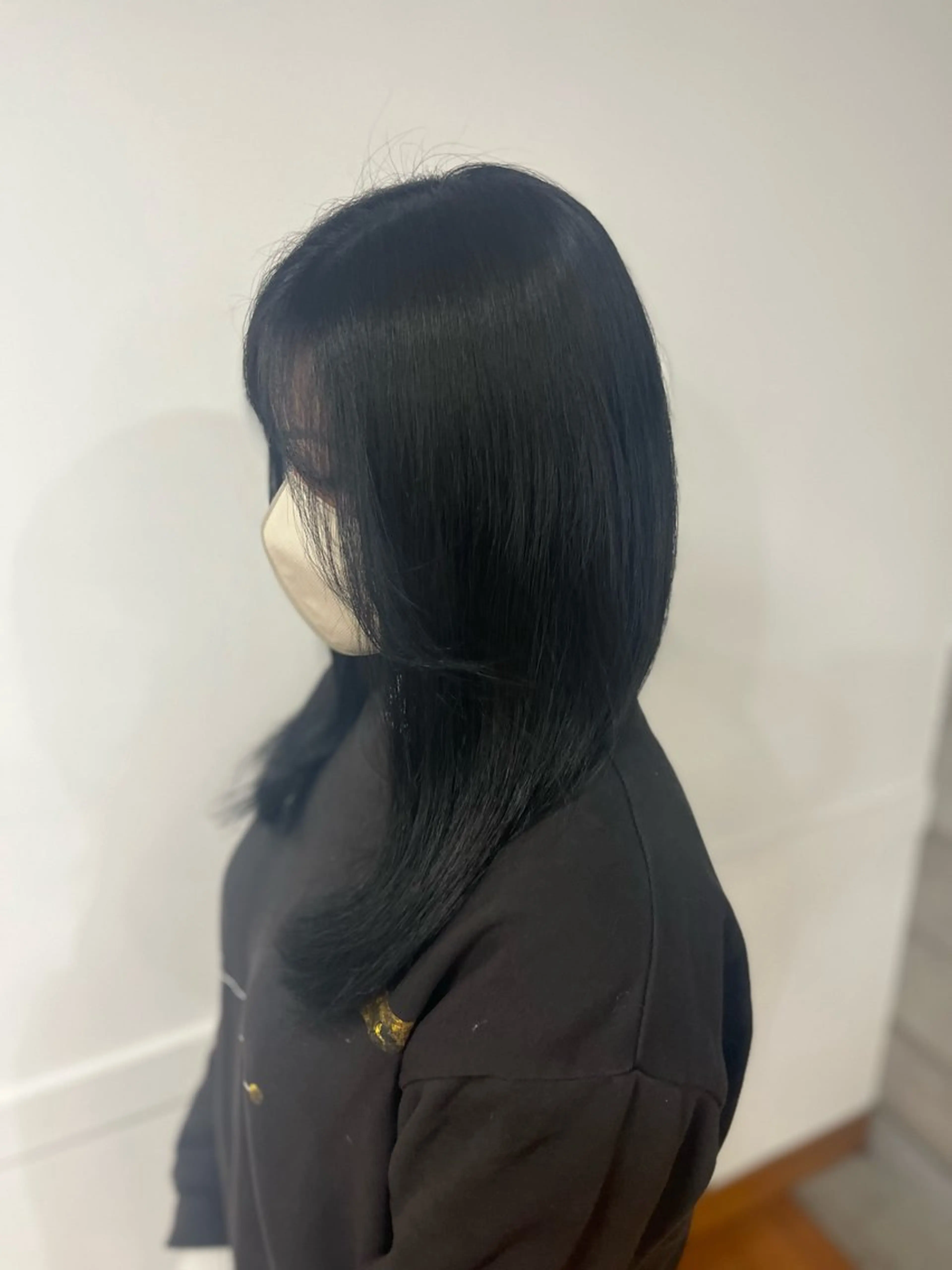 ロング アッシュ アッシュグレー アッシュグレージュ ヘアカラー 小杉夏海/透明感 艶カラー🌱‬‪のヘアスタイル