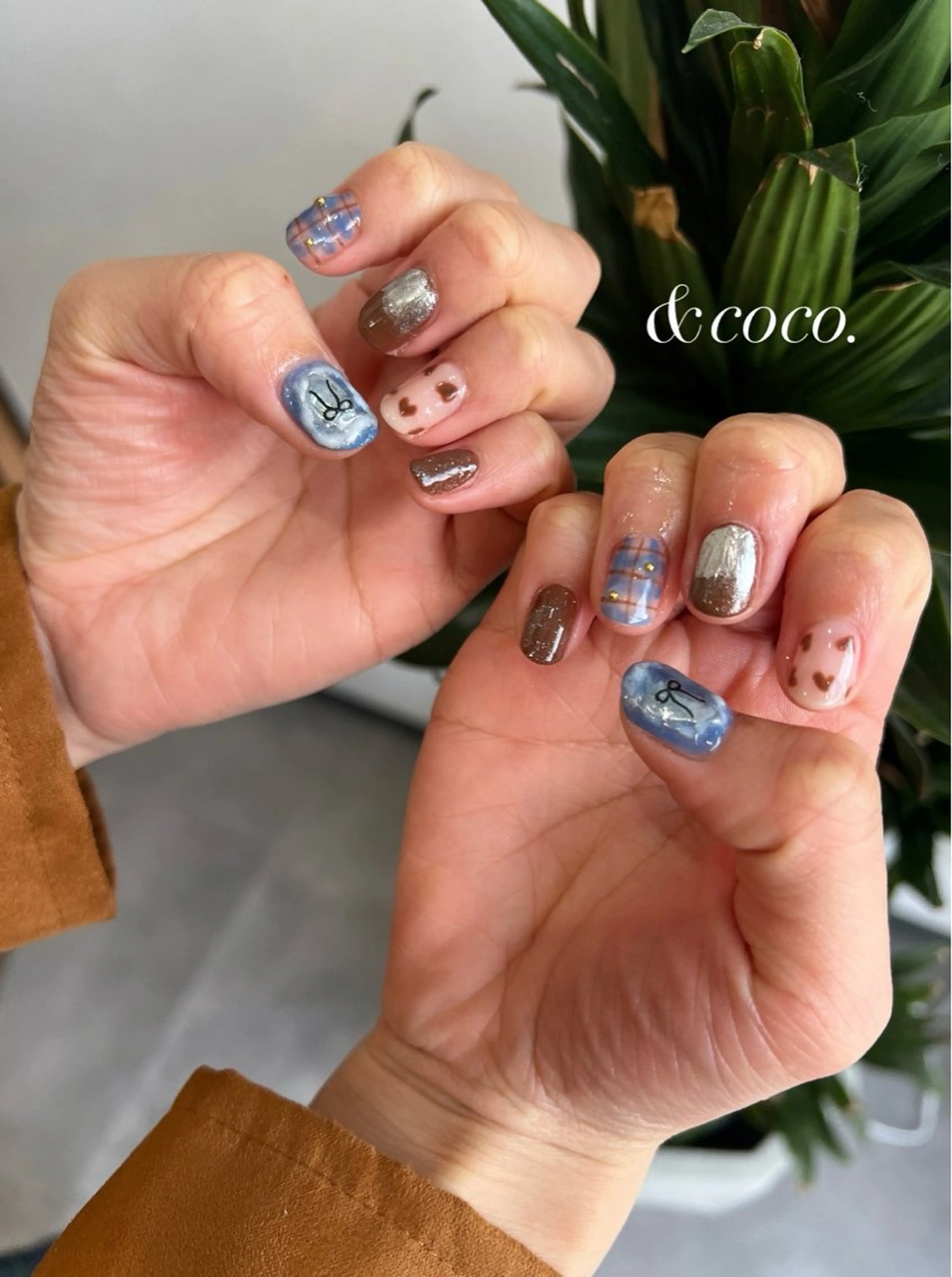 ネイル 韓国ネイル ハンドネイル ＆ coco.のネイルデザイン