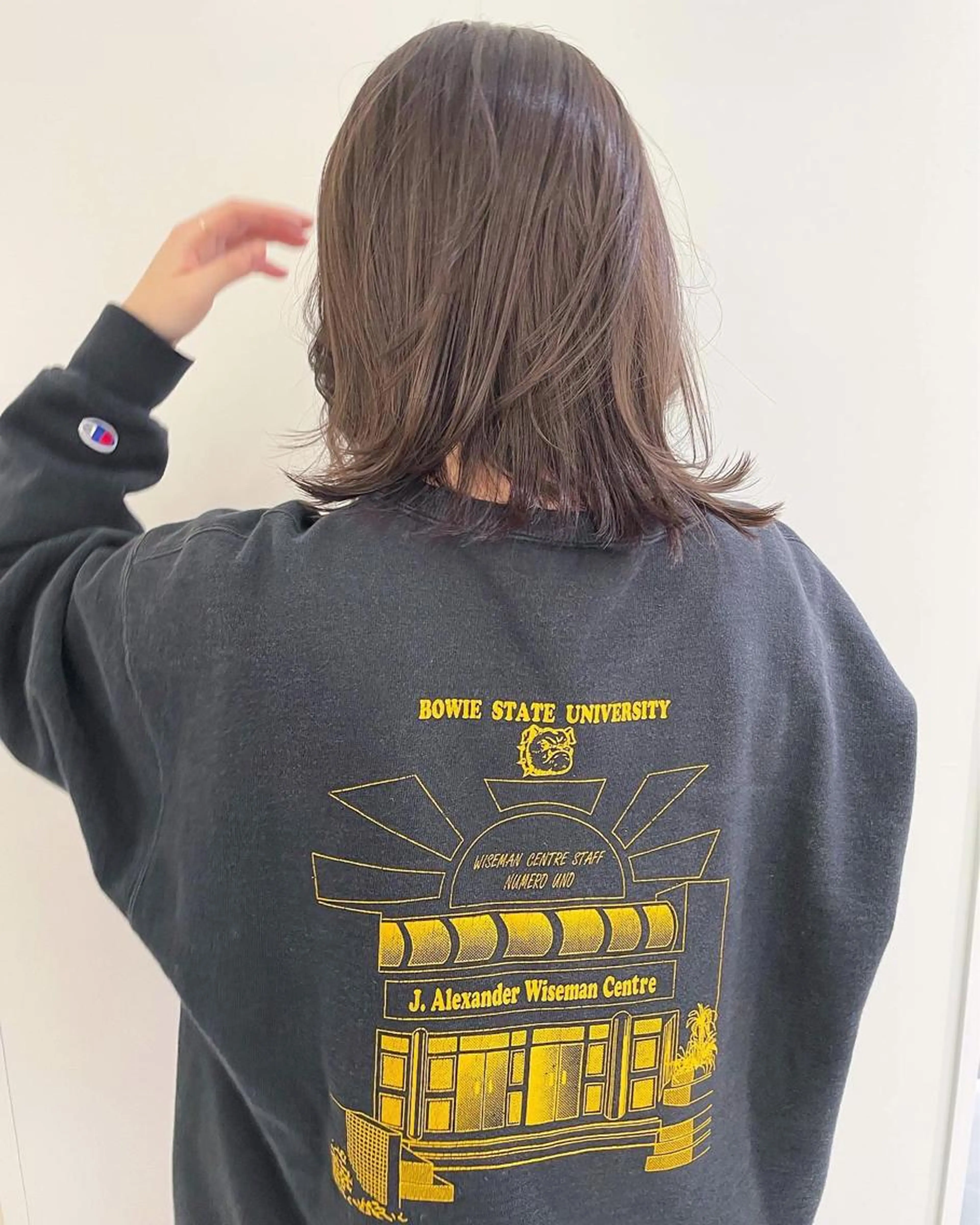 カット+ブリーチなしダブルカラー🩵¥13300の写真