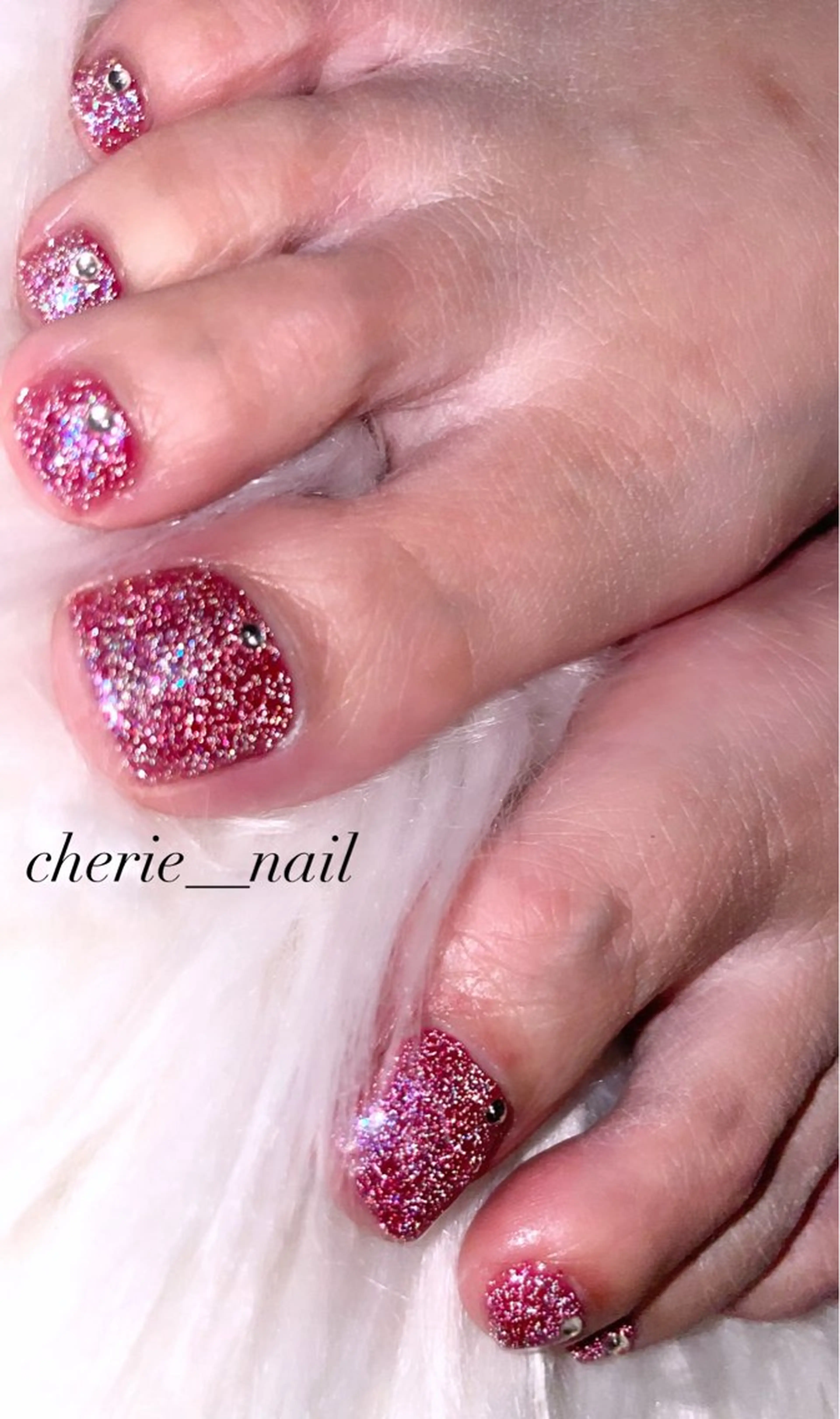 ネイル フットネイル Cherie__ nailのネイルデザイン
