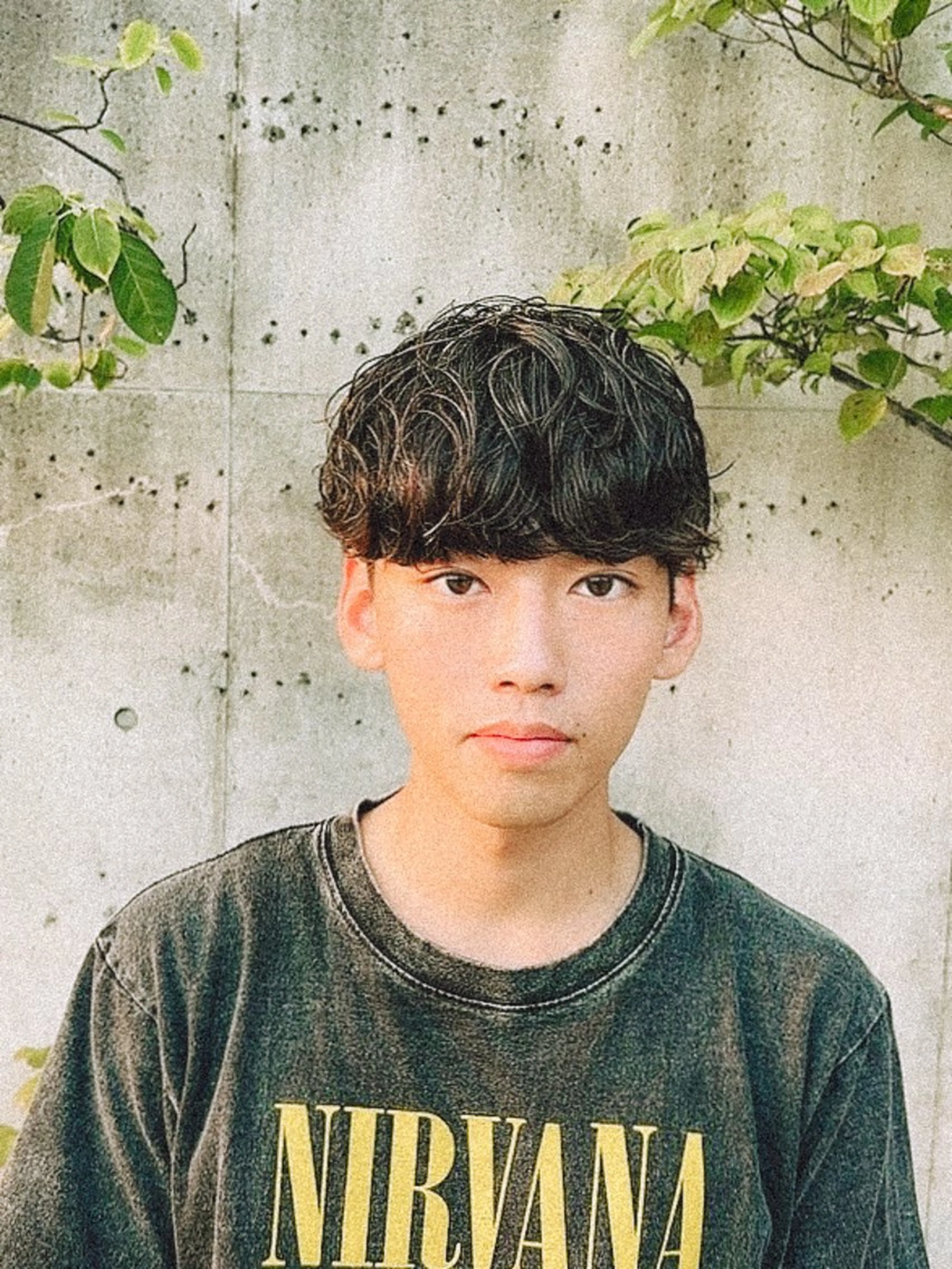 ショート パーマ メンズ メンズパーマ ツイストスパイラルパーマ スパイラルパーマ 飛田 優のヘアスタイル