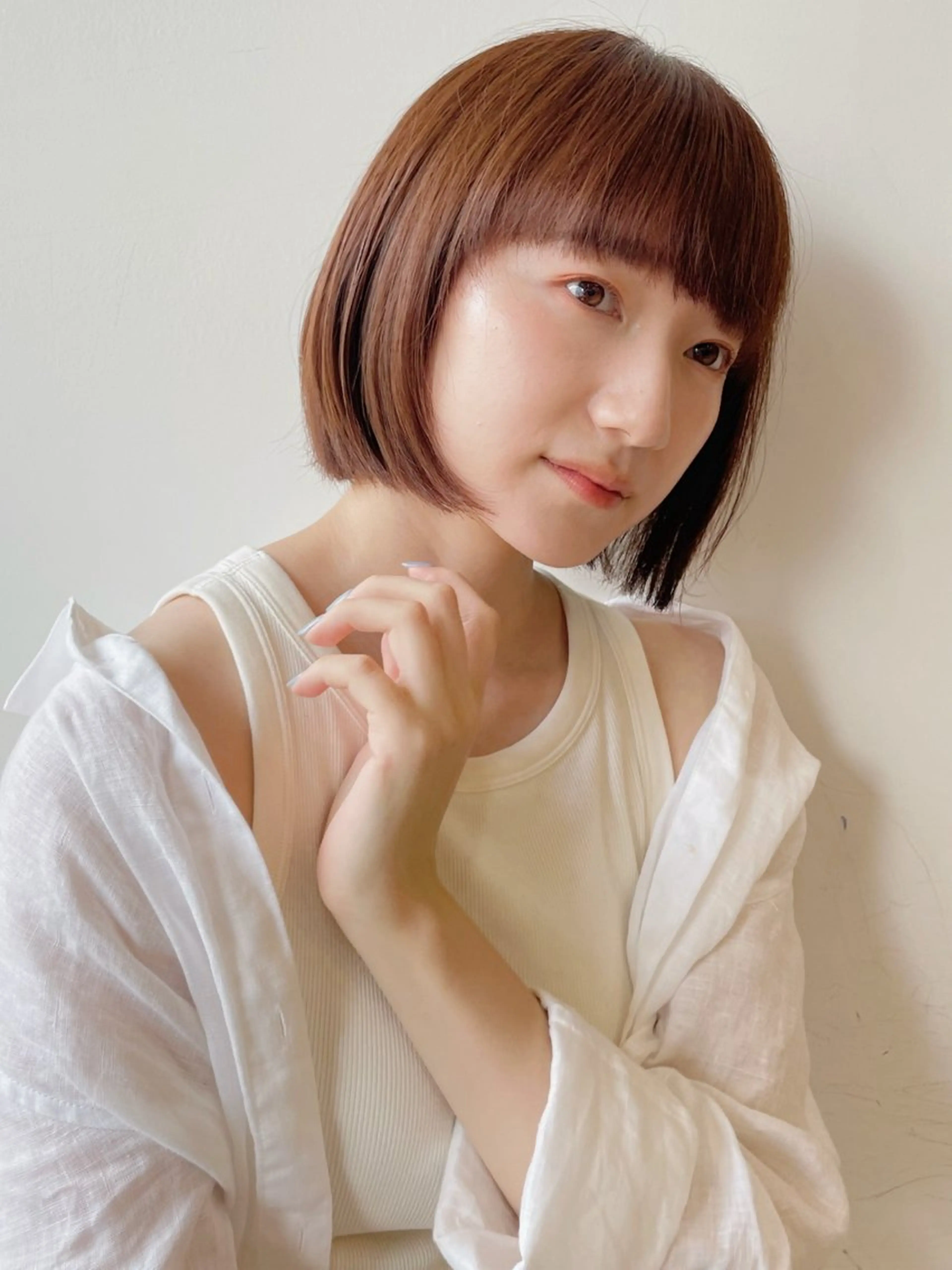 ショート ボブ ショートヘア ボブ/ミディアム 親しみやすさ/さくらのヘアスタイル