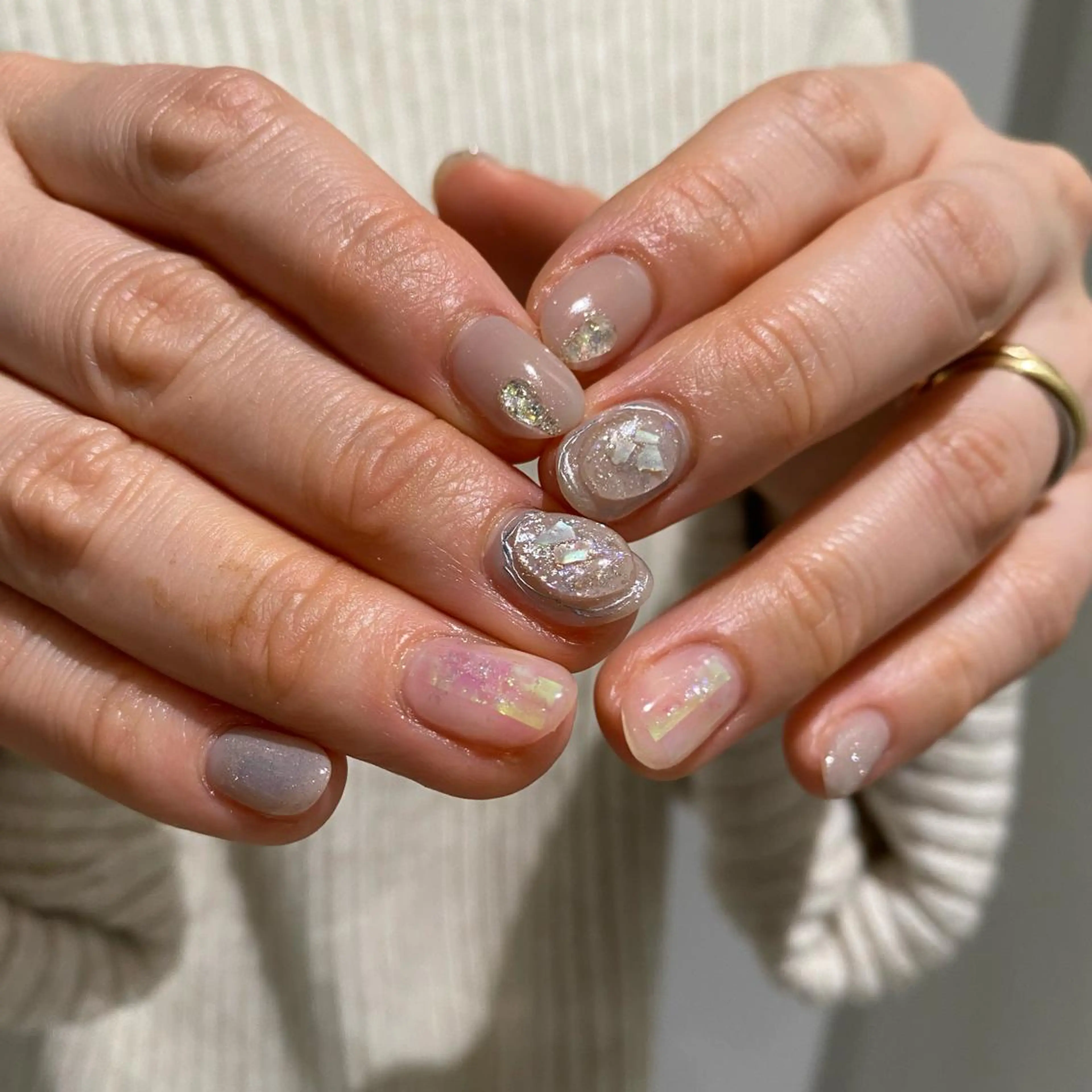 ネイル キラキラネイル ayana nails所属・nail salon ayanaのネイルデザイン
