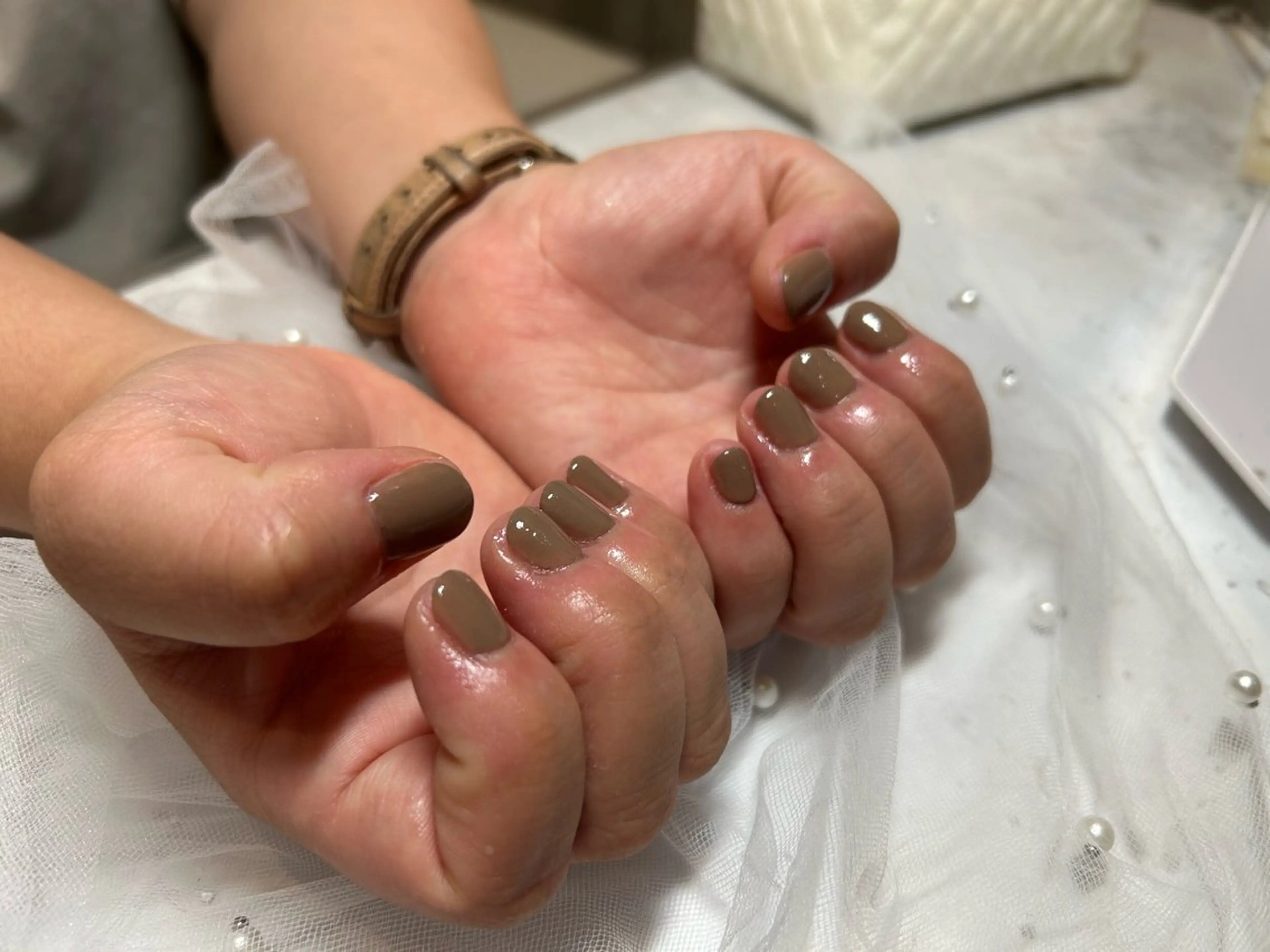 ネイル ワンカラーネイル nail salon cielのネイルデザイン