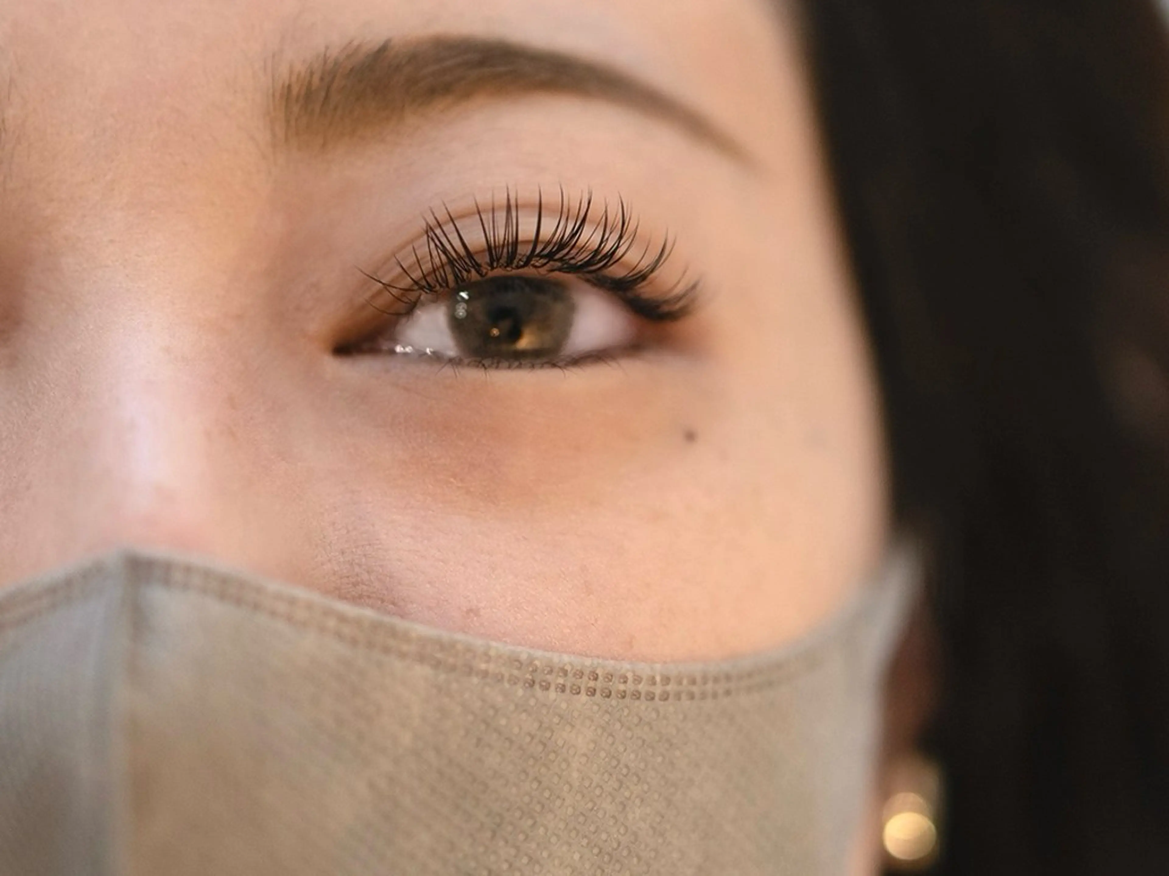 マツエク・マツパ 束感まつ毛 Cカール フラットラッシュ マツパ アンドアイズ所属・杉本 ＆Eyesのマツエク・マツパデザイン