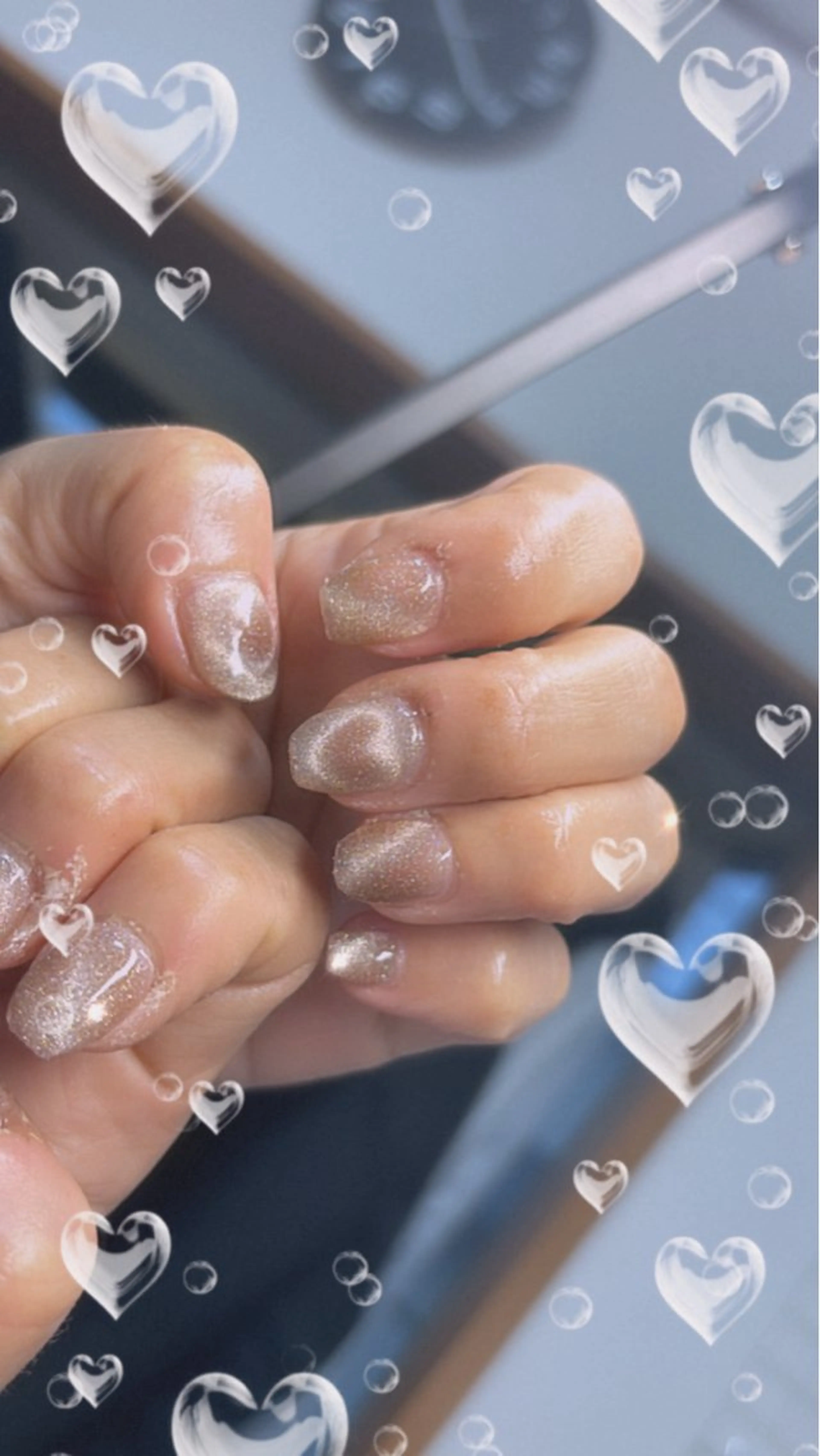ネイル ハート k CHIORIのネイルデザイン