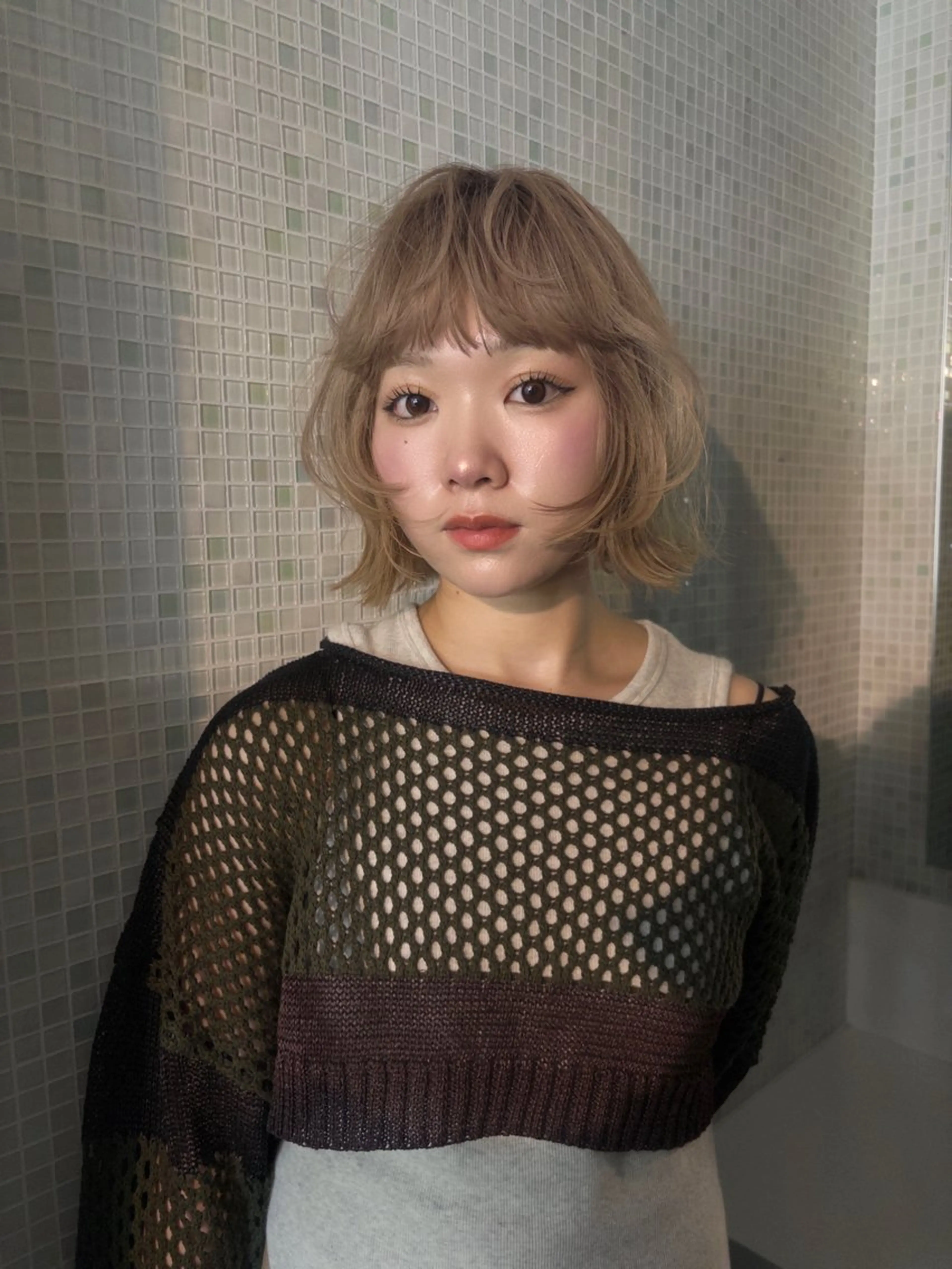 ショート カラー ヘアアレンジ ヘアカラー ニュアンスカラー🧶 nanacoのヘアスタイル