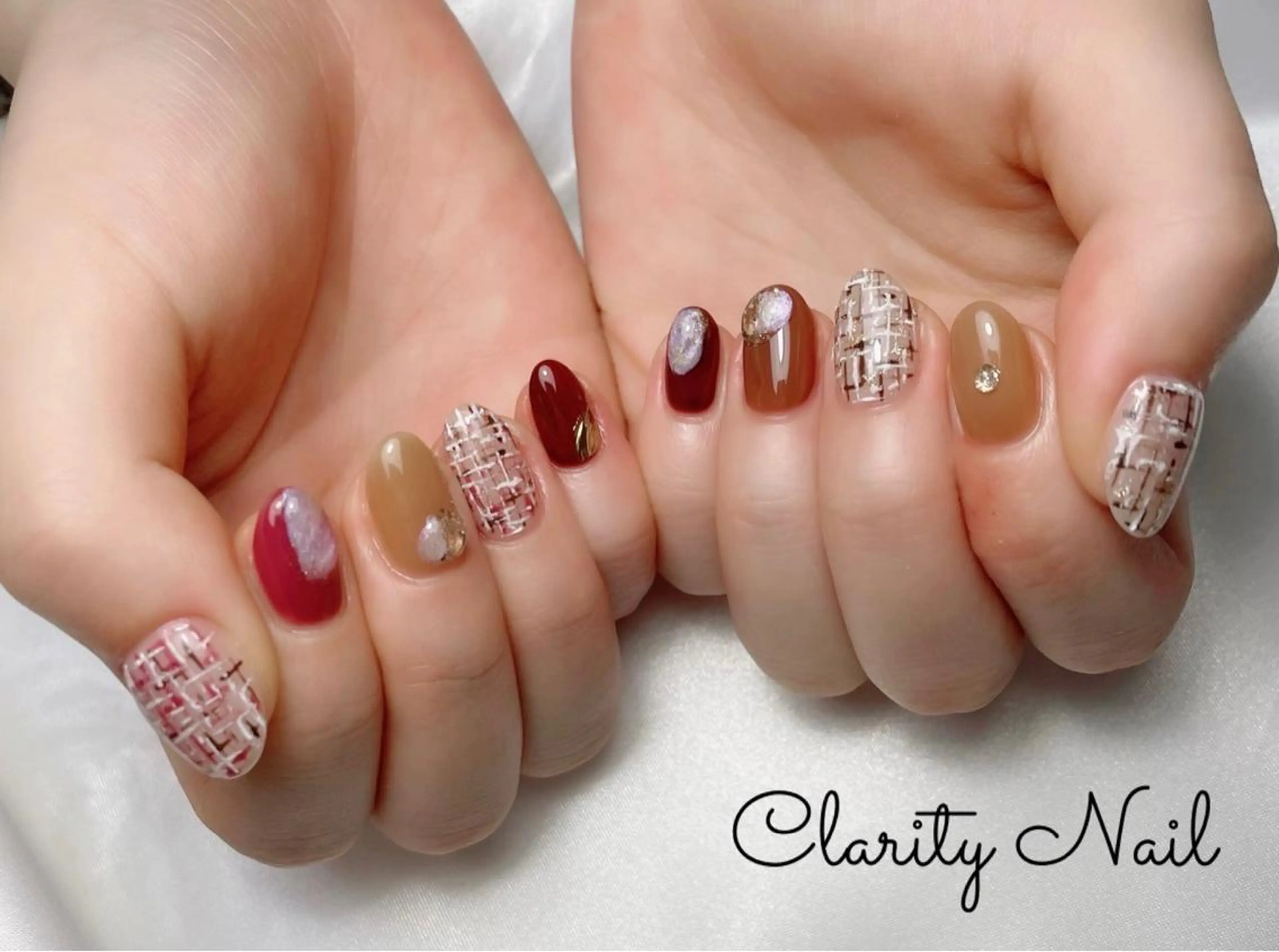 ネイル アートネイル 持ち込み ハンドネイル Clarity Nailのネイルデザイン