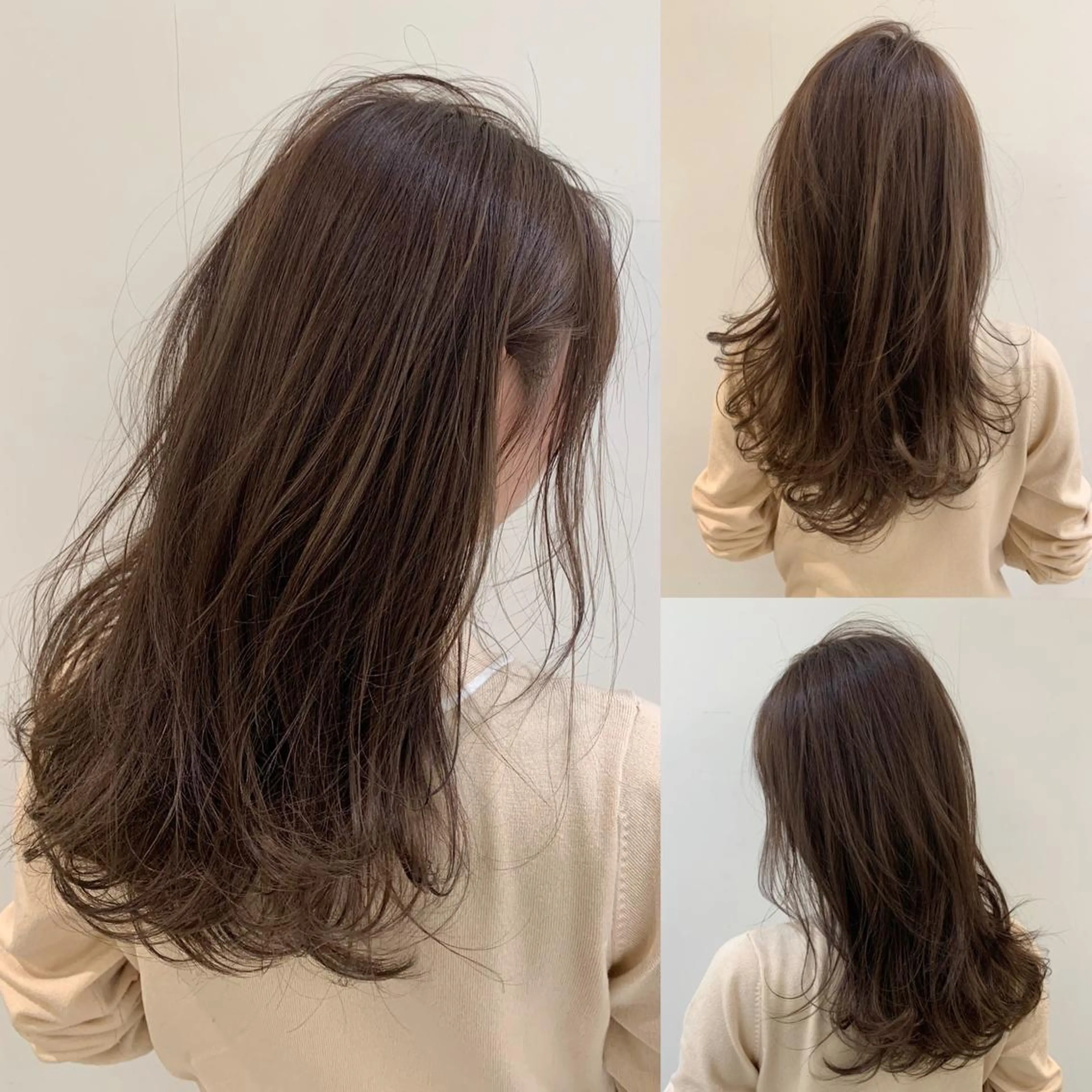ロング カラー ヘアアレンジ ブリーチ ダブルカラー ハイライトカラー オリーブカラー ハイライト 髪質改善/美髪ケア ✨岡野右京のヘアスタイル