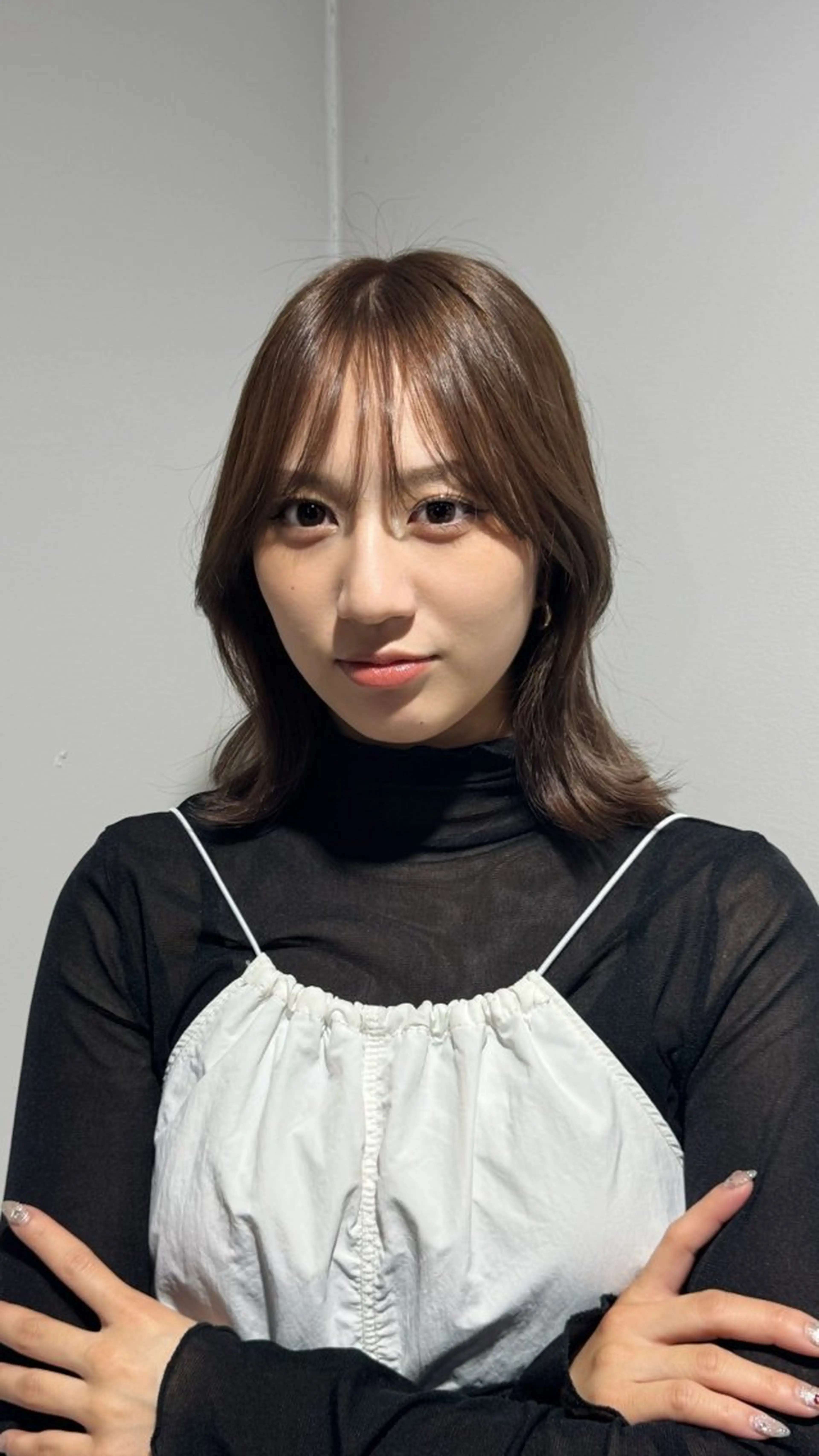 ショート 透明感カラー 🤍のヘアスタイル