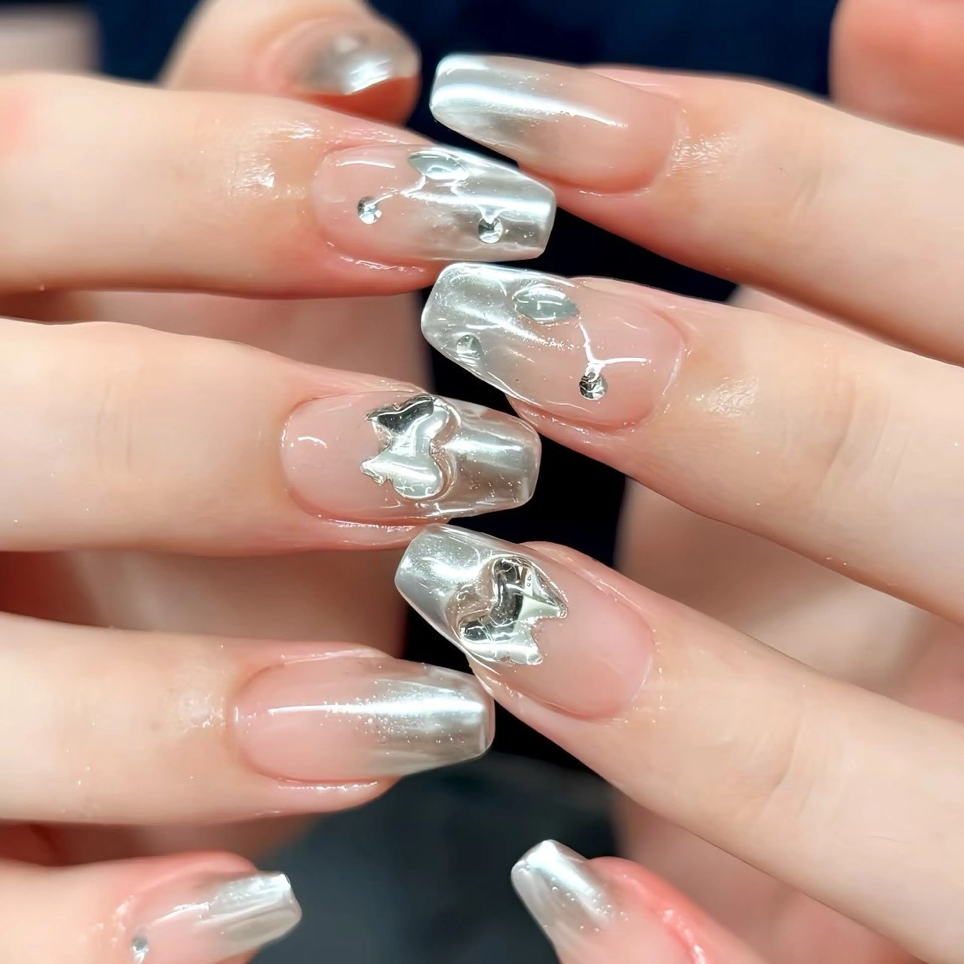 🎓ミニモ学割U24【持ち込み90分】💅シンプルパーツつけ放題込み🧸💕フィルイン対応パラジェル有の写真