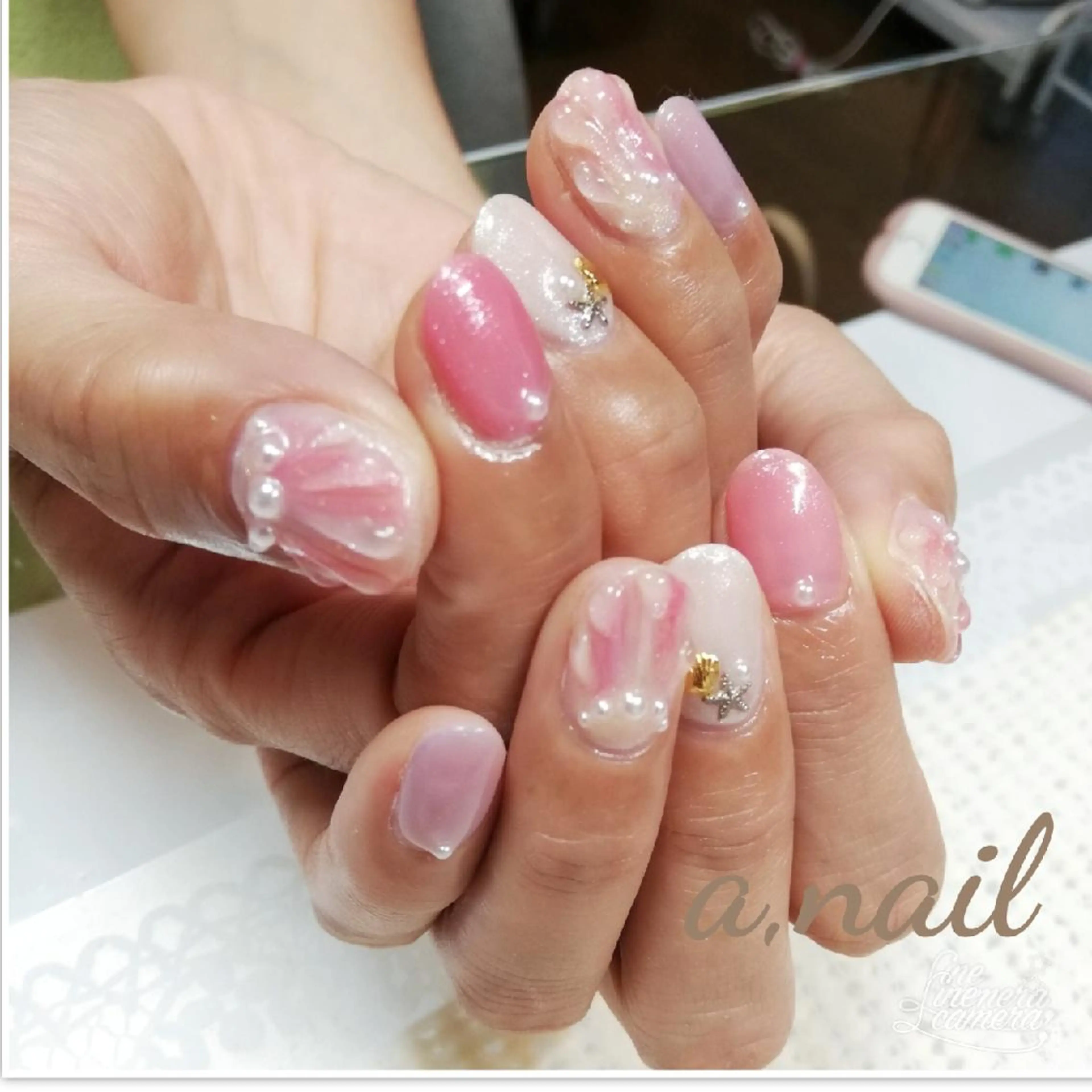 ネイル ハンドネイル ネイルサロン エーネイルのネイルデザイン