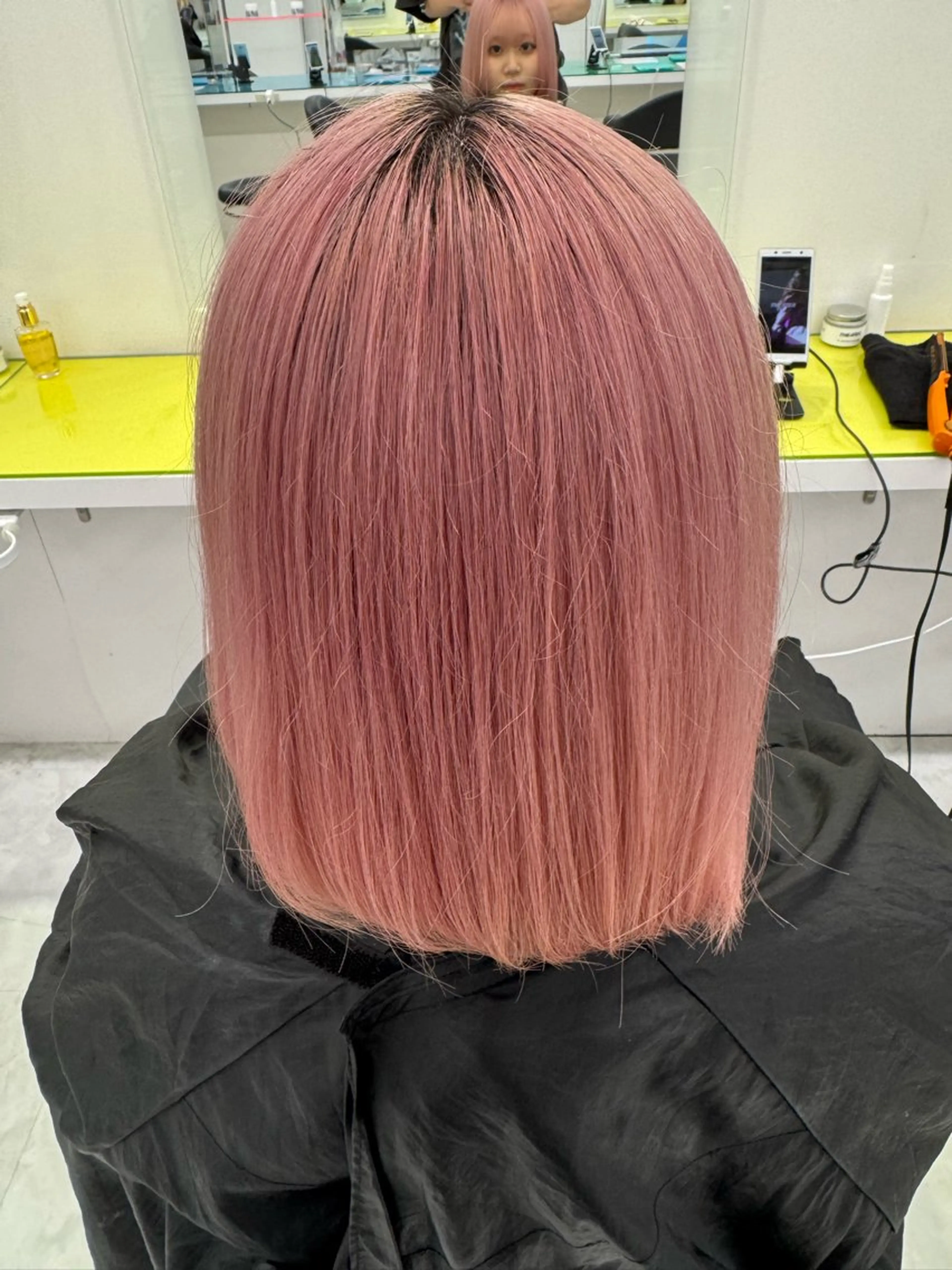 ロング カラー ヘアアレンジ えびけん/色落ちまで 可愛い♥️のヘアスタイル