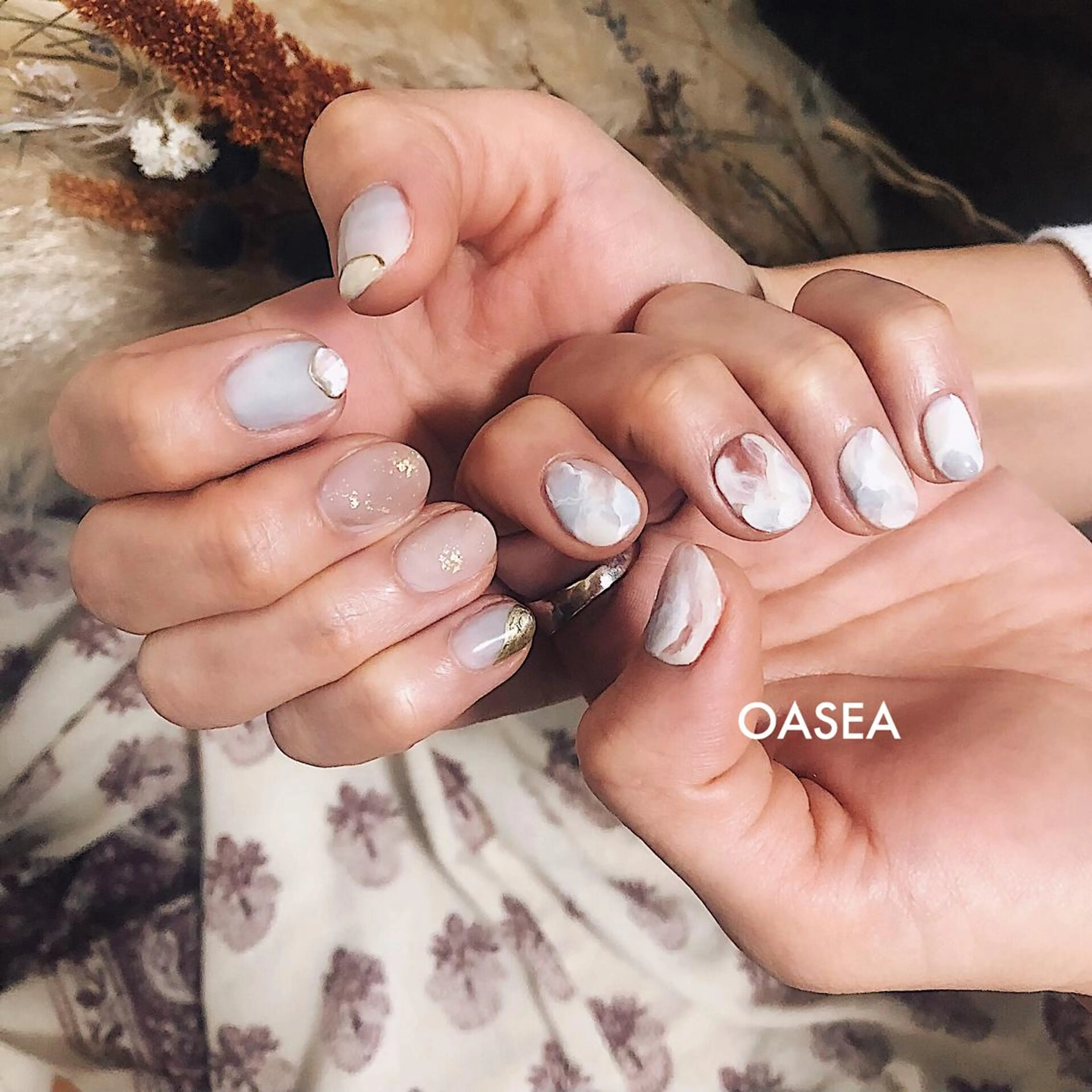 ネイル ハンドネイル 🌞💜 KAORI 🌴のネイルデザイン