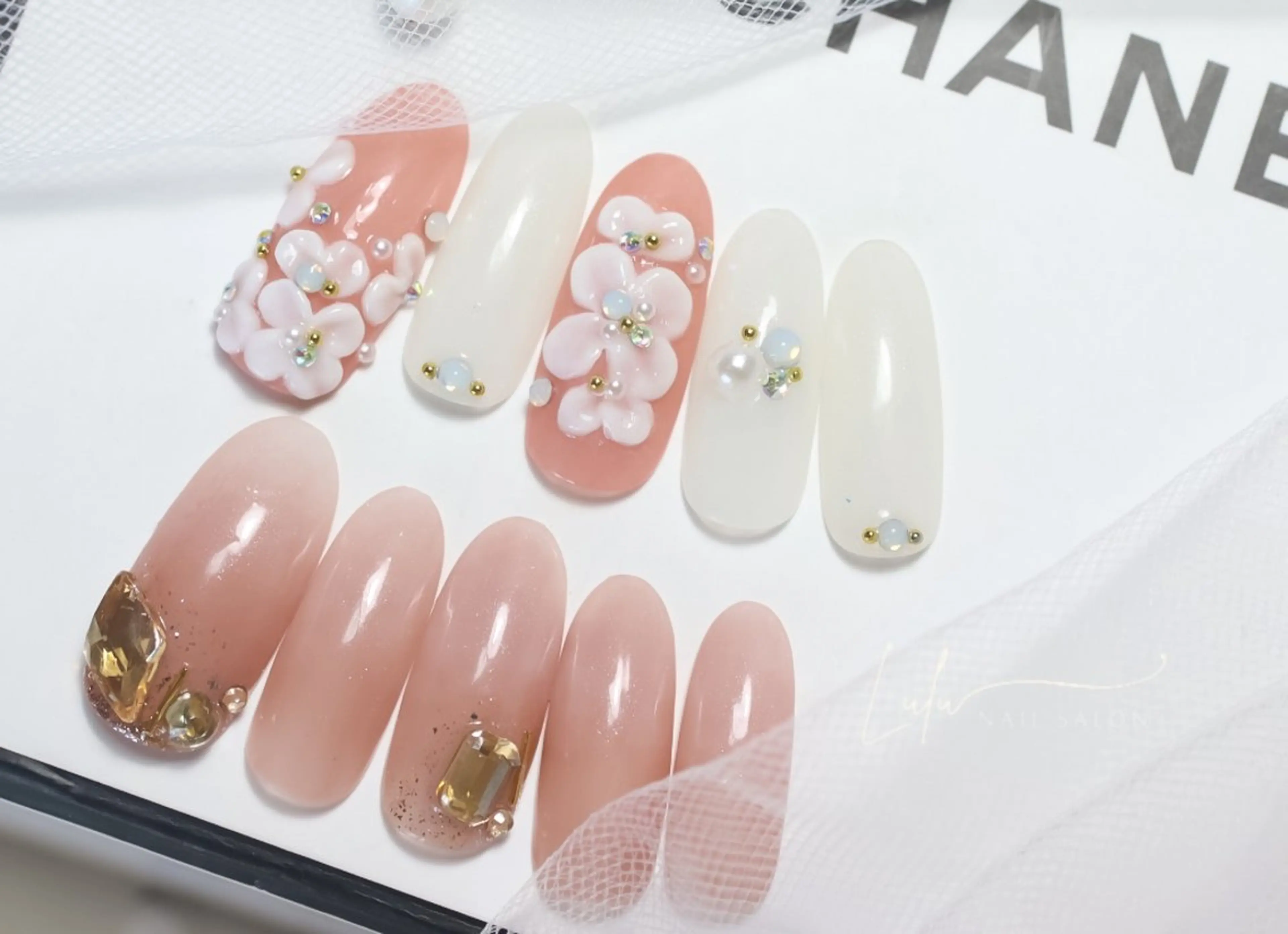 ネイル Lulu nail salon 南堀江店所属・西村 あやかのネイルデザイン