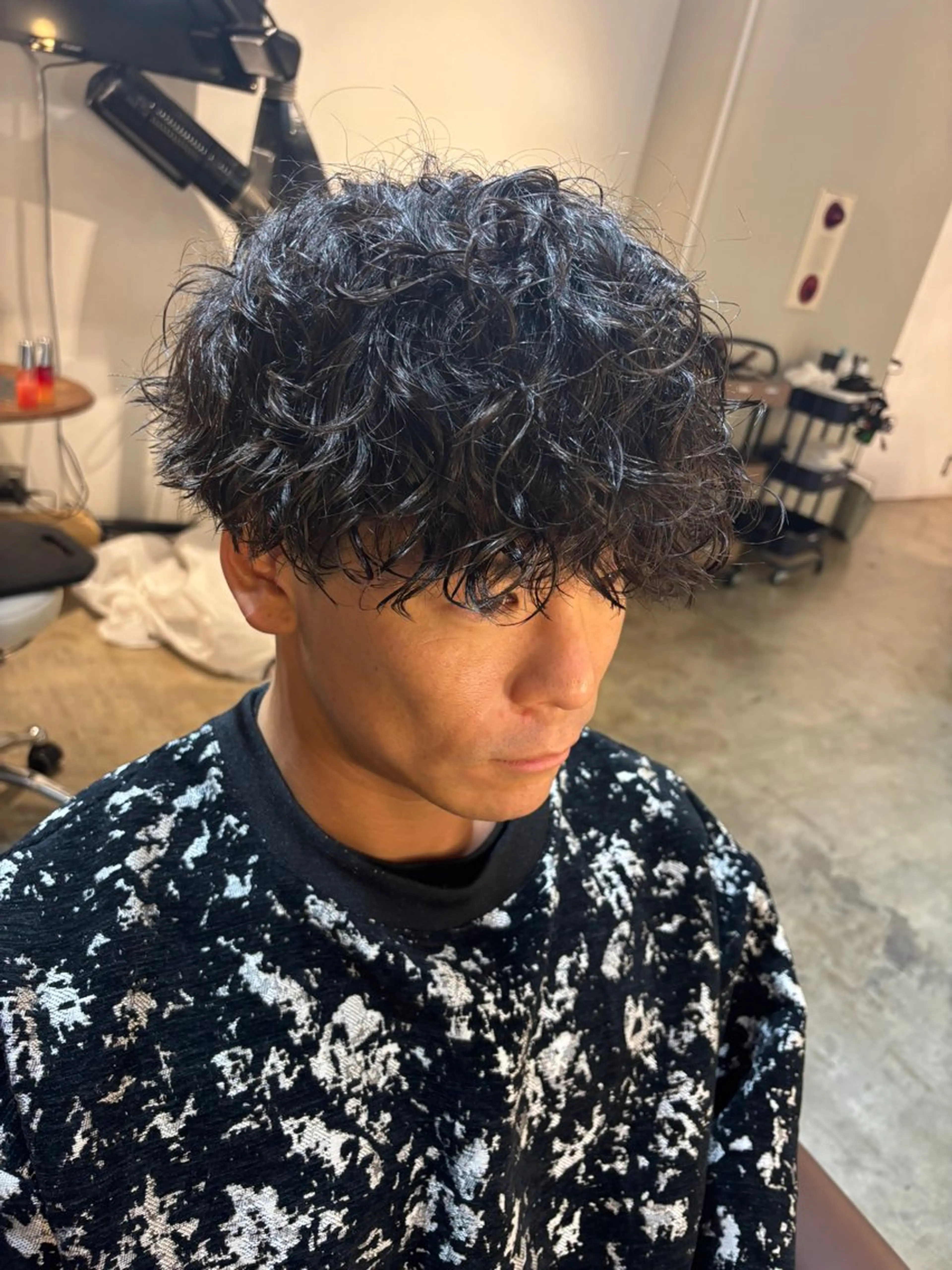 パーマ メンズ パーマ 🌀メンズパーマ🌀 平川海夢のヘアスタイル