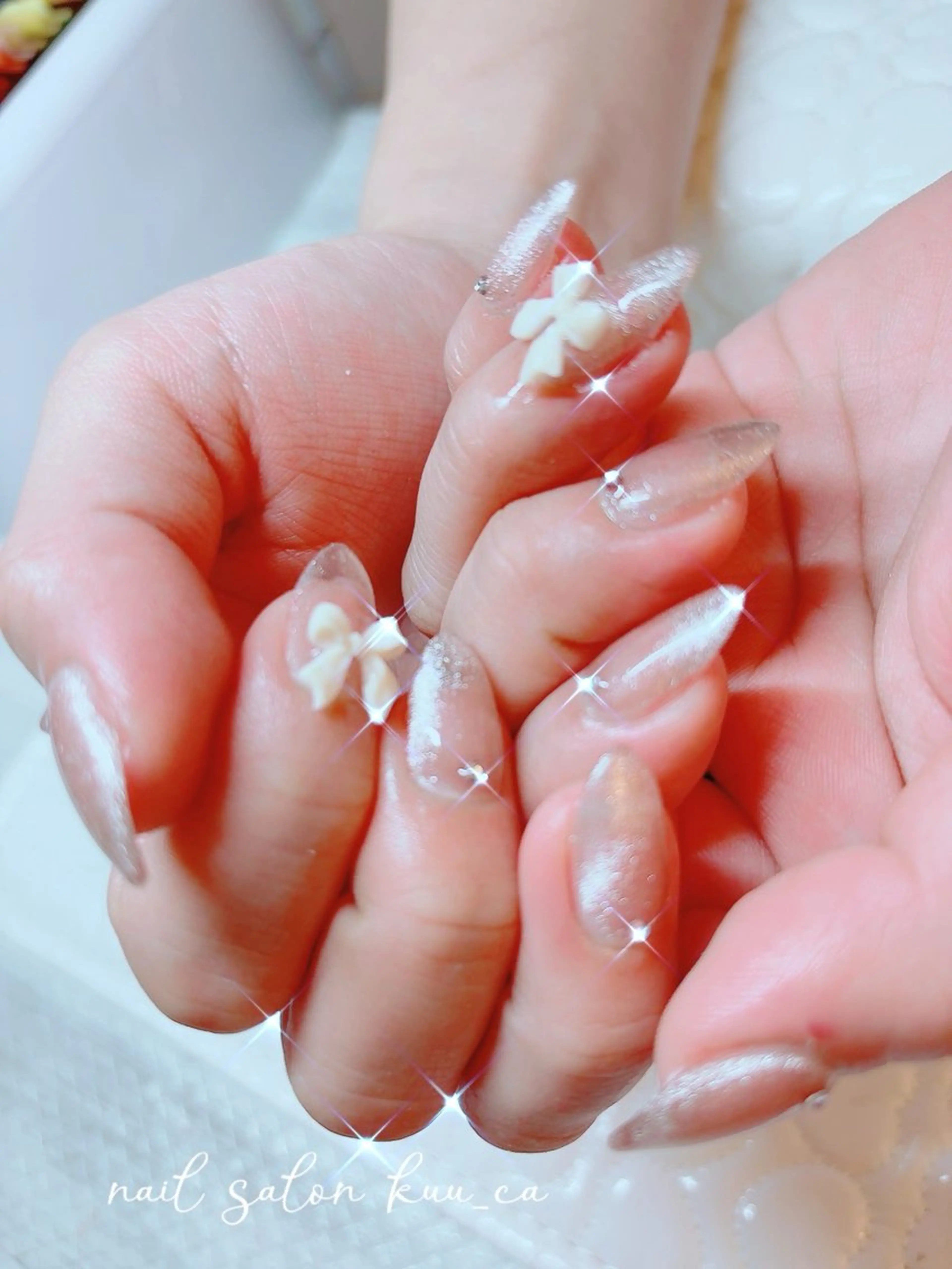 ネイル マグネットネイル nail salon kuu_caのネイルデザイン