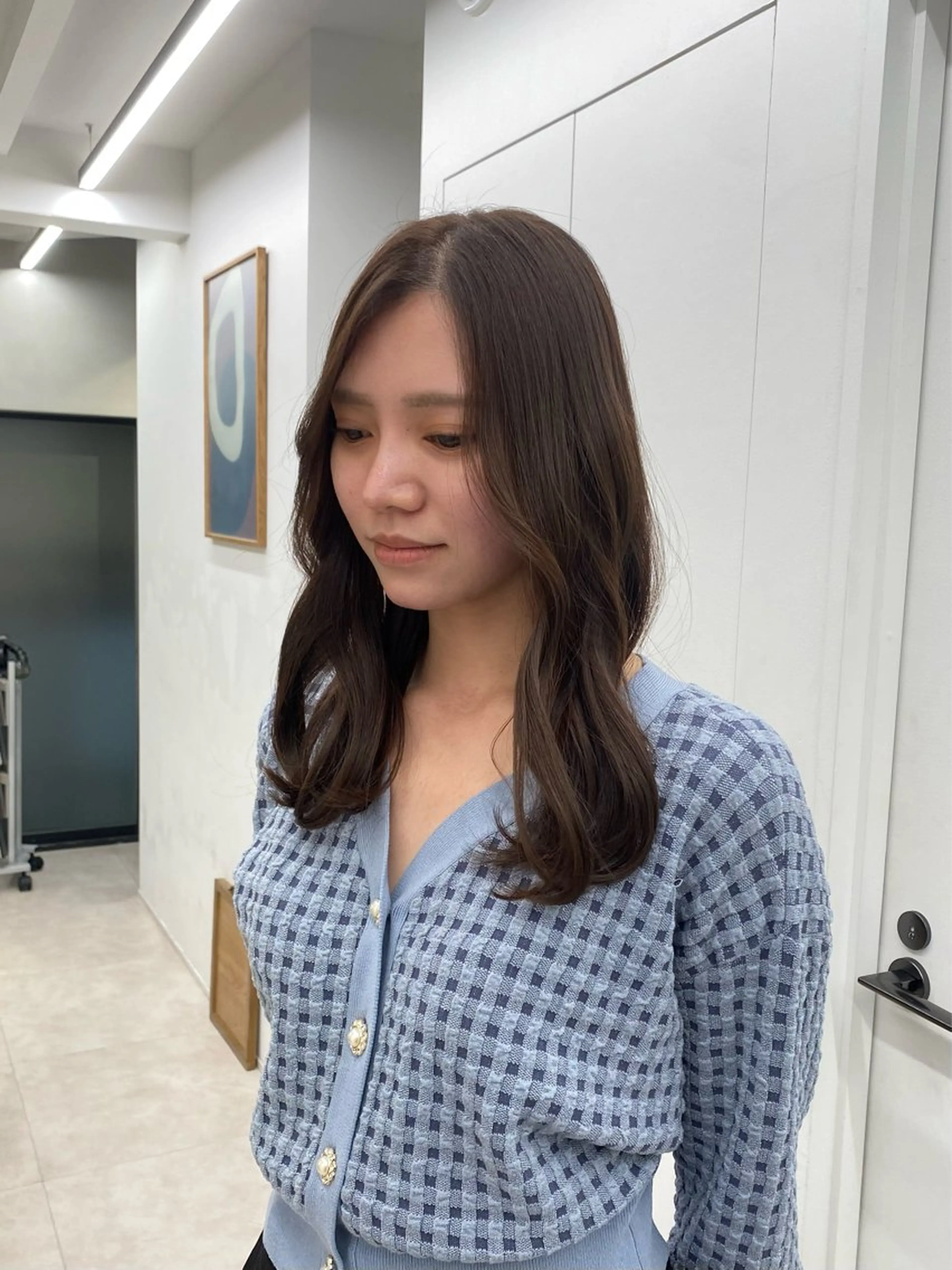 ロング カラー カット ヘアカラー トリートメント noa/ 渋谷のヘアスタイル