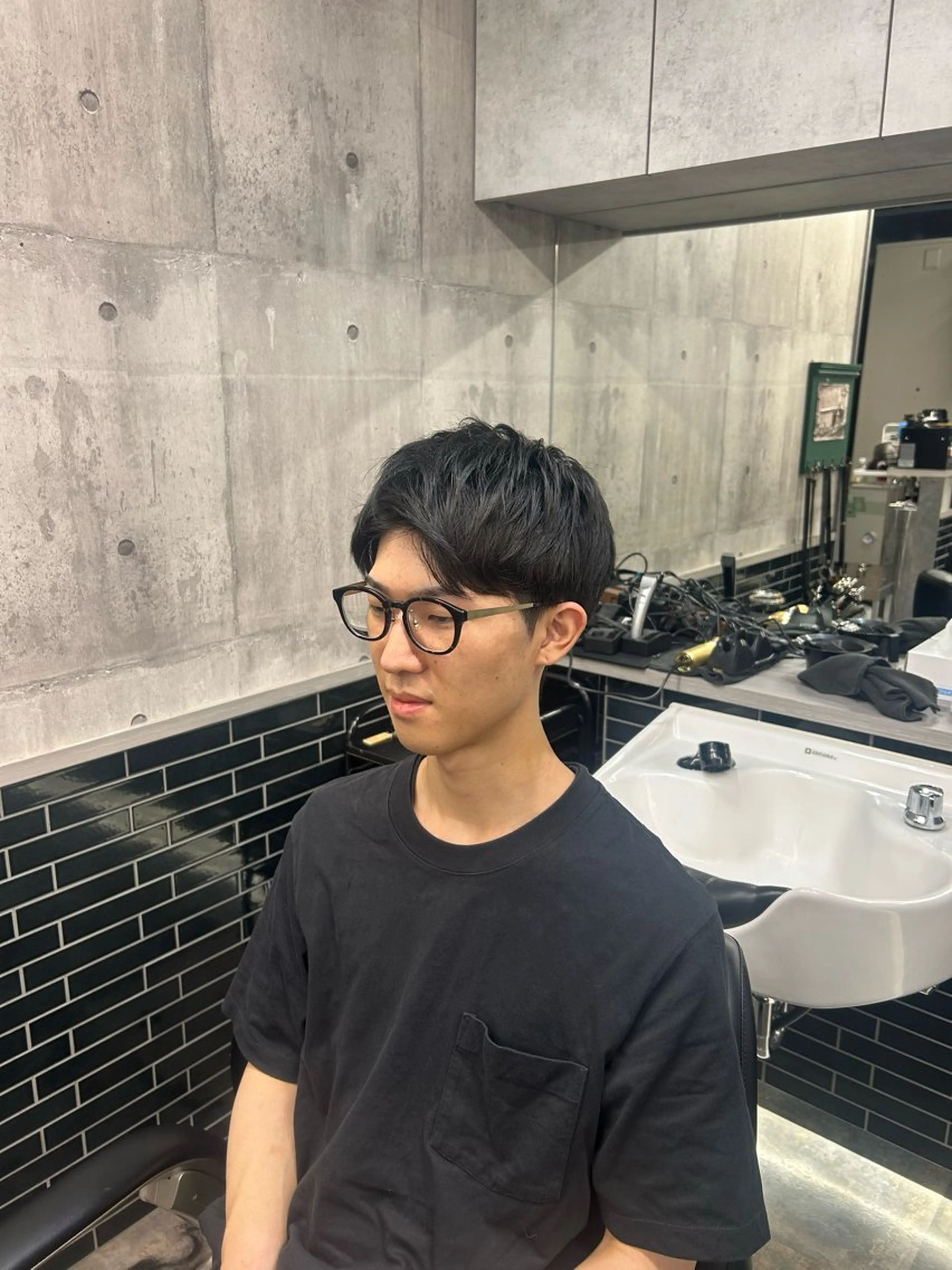 メンズ アイブロウ カットモデル募集⭐️ HINANOのヘアスタイル