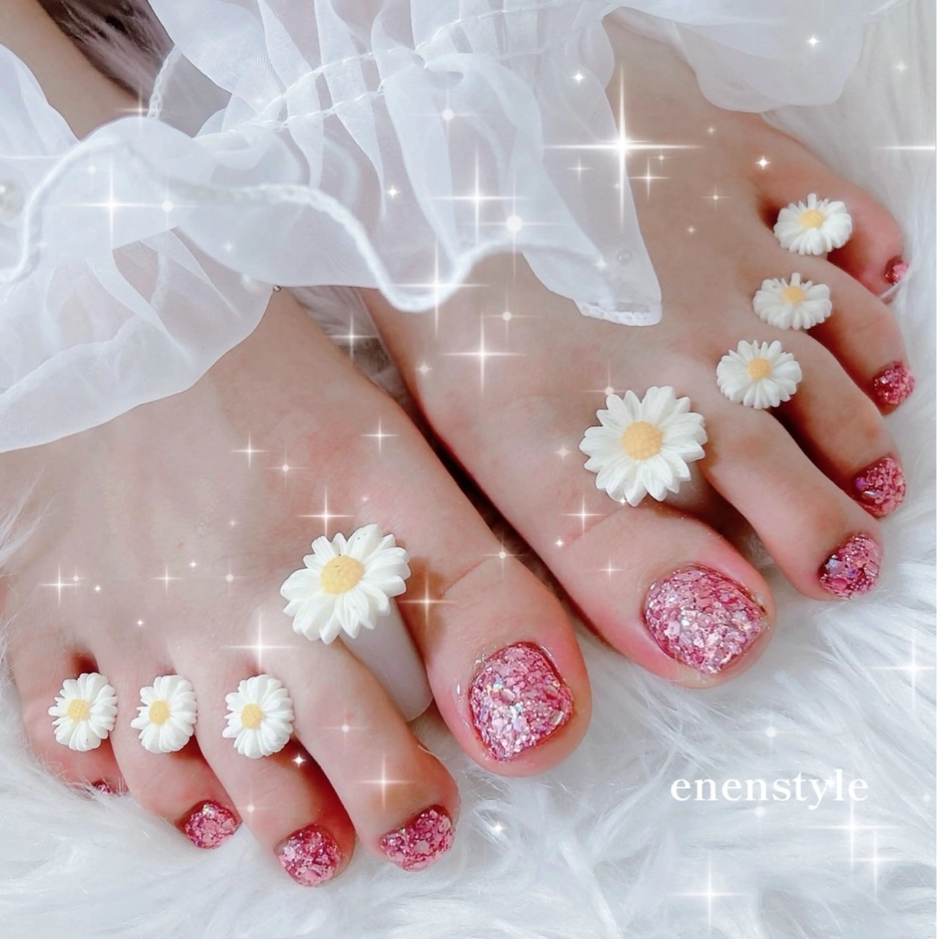 ネイル フットネイル enenstyle YUAのネイルデザイン