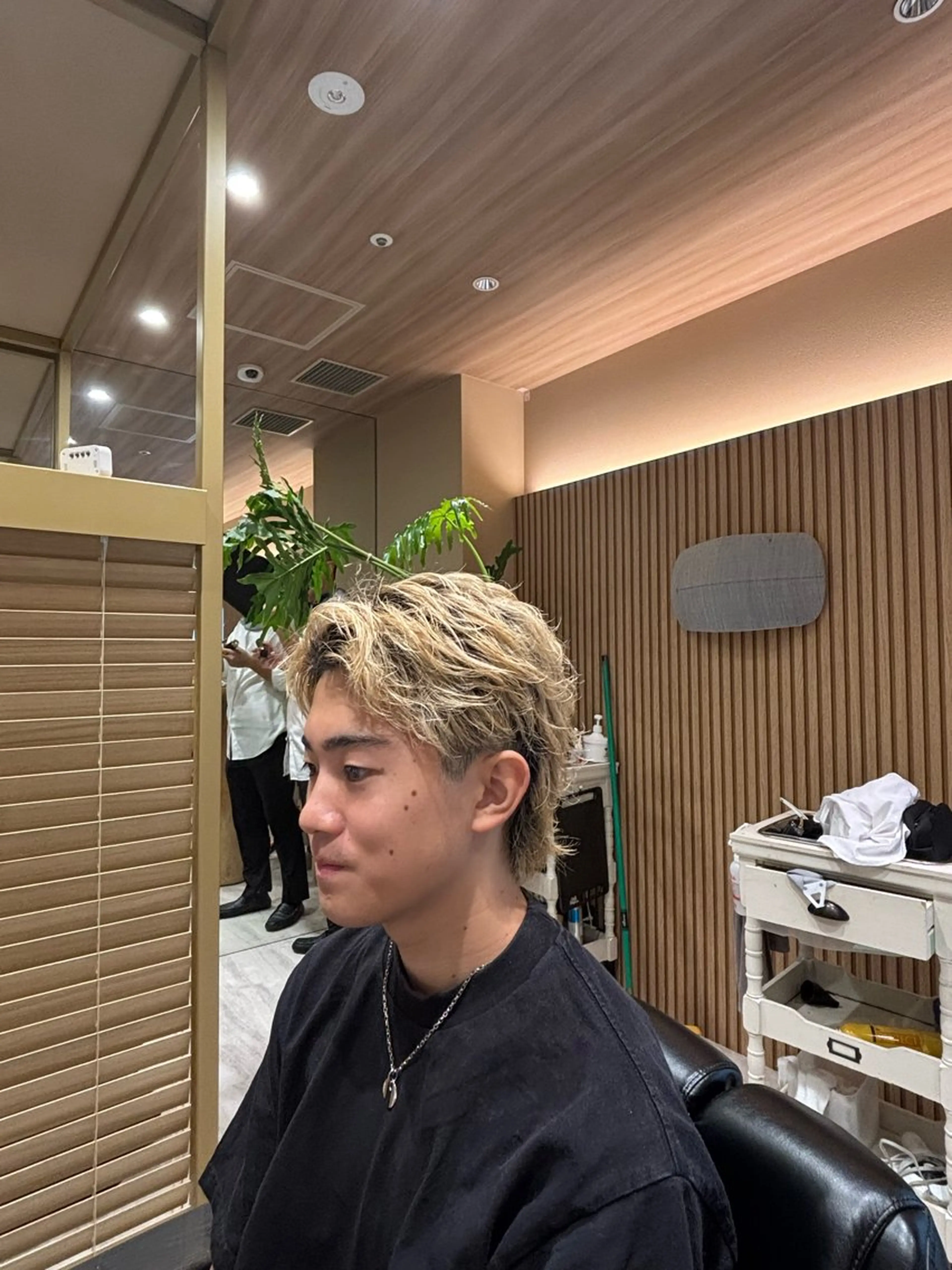 ミディアム メンズ 加藤 颯のヘアスタイル