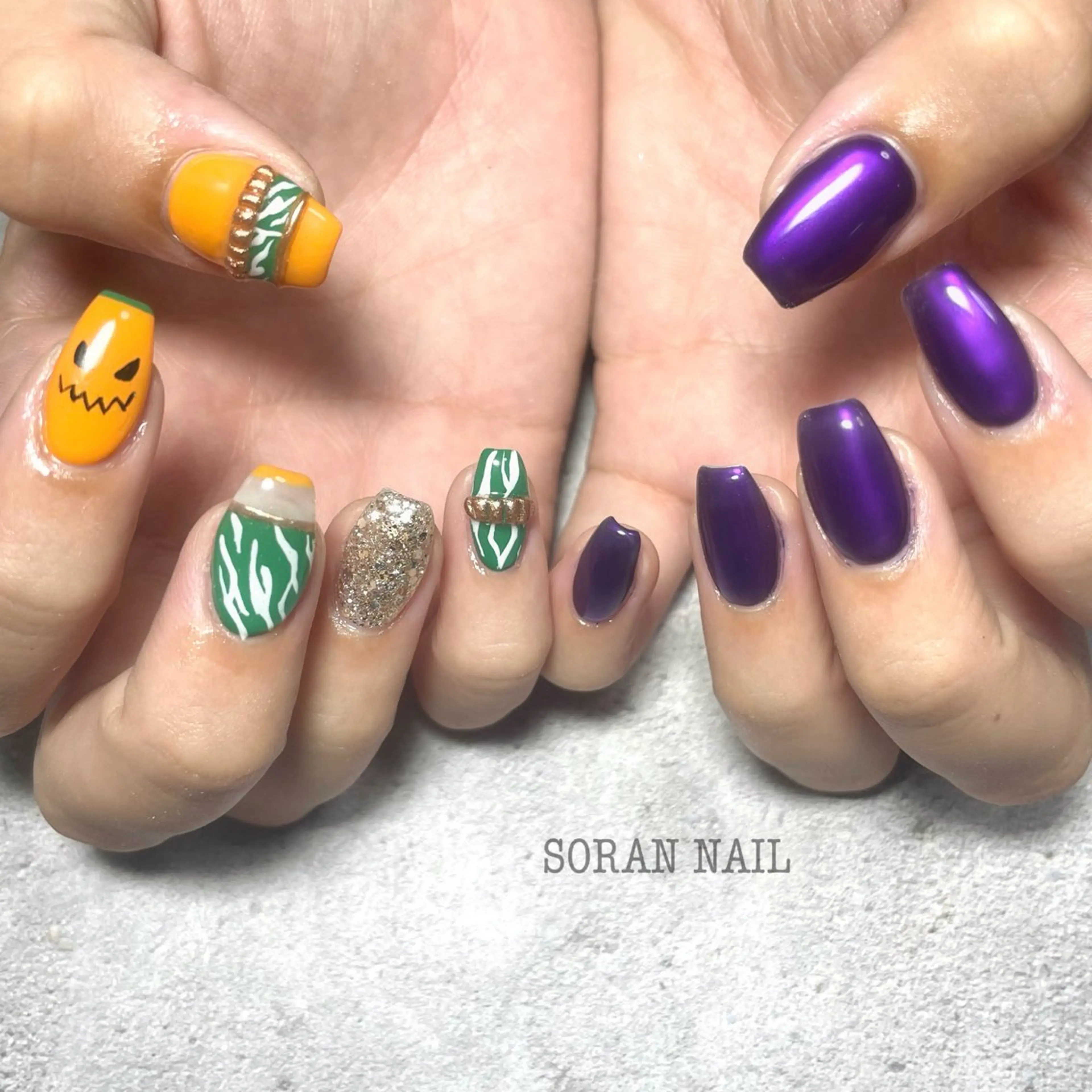 ネイル ハンドネイル soran nailのネイルデザイン
