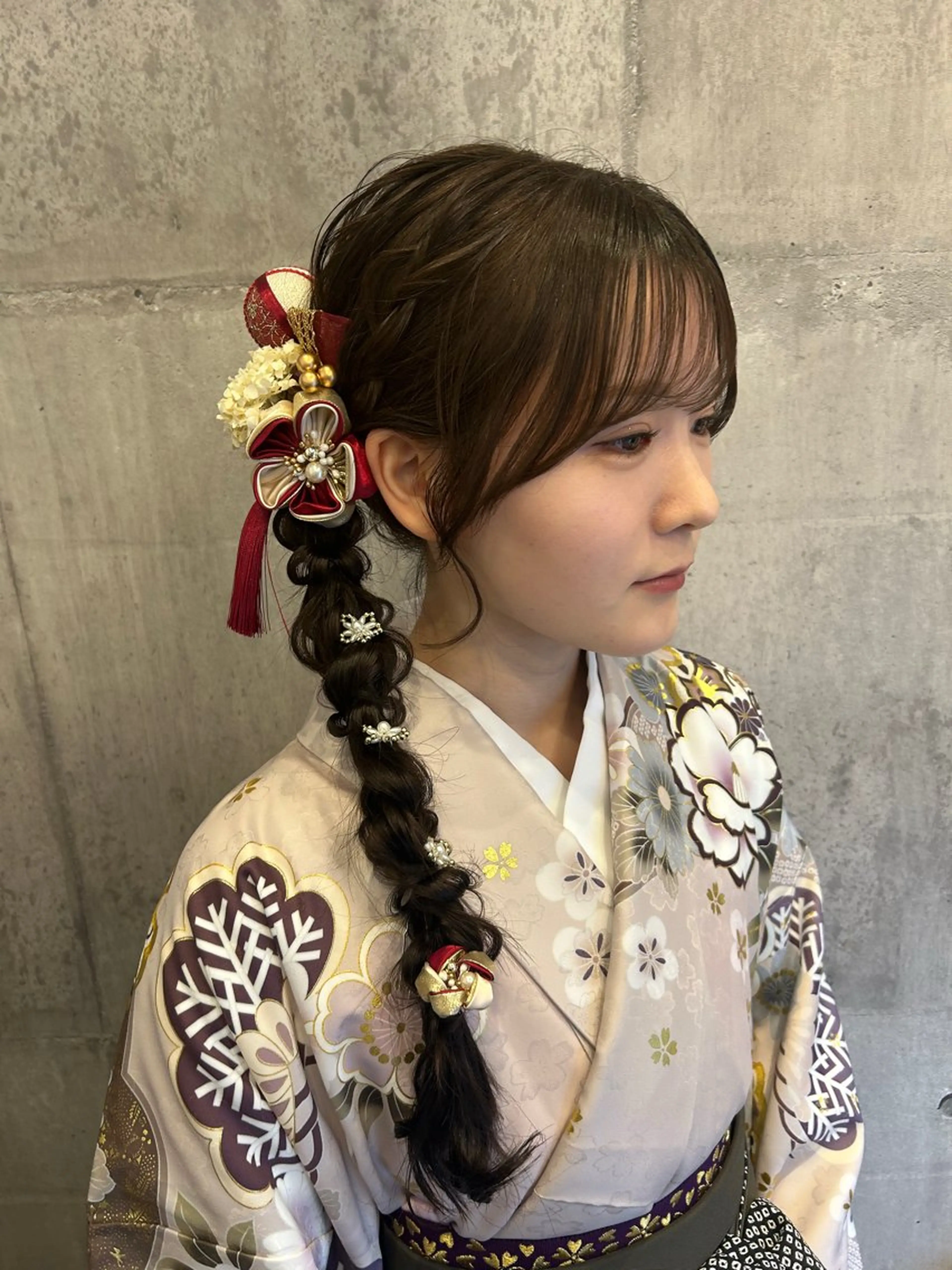 ヘアアレンジ ヘアセット mai /attraのヘアスタイル