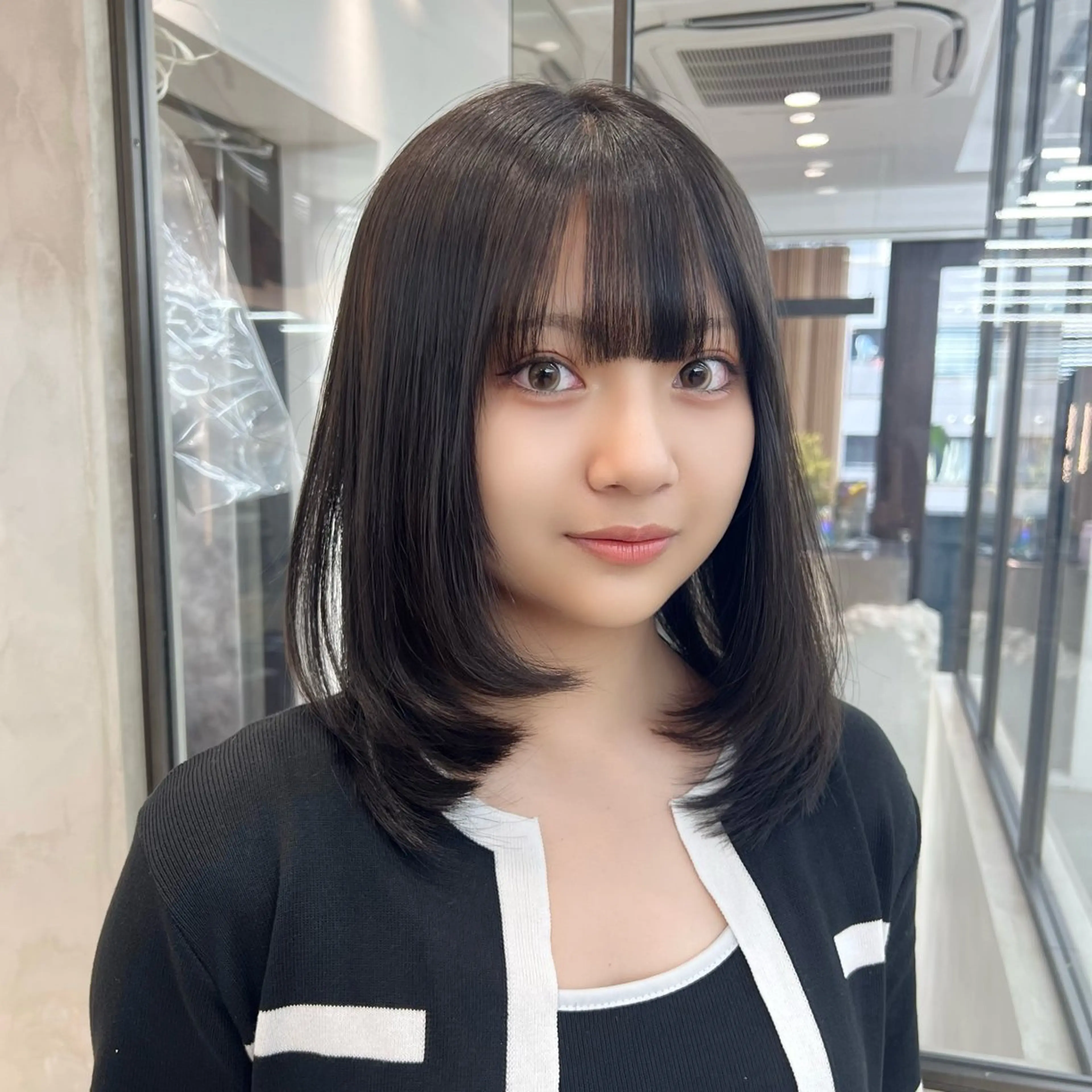 ミディアム カラー 透明感カラー 髪質改善 韓国風ヘア レイヤーカット カット ヘアカラー トリートメント メンズ/韓国レイヤー /縮毛矯正/📍爽太のヘアスタイル